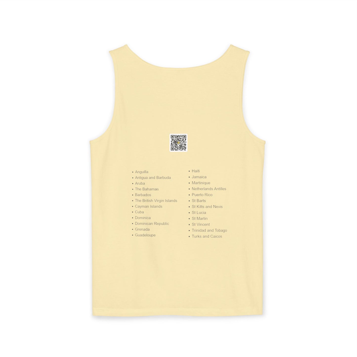 I.O.V-Caribbean Unisex Garment-Dyed Tank Top