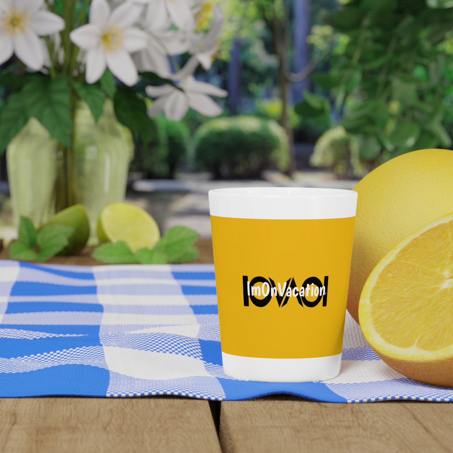 I.O.V-Yellow Shot Glass