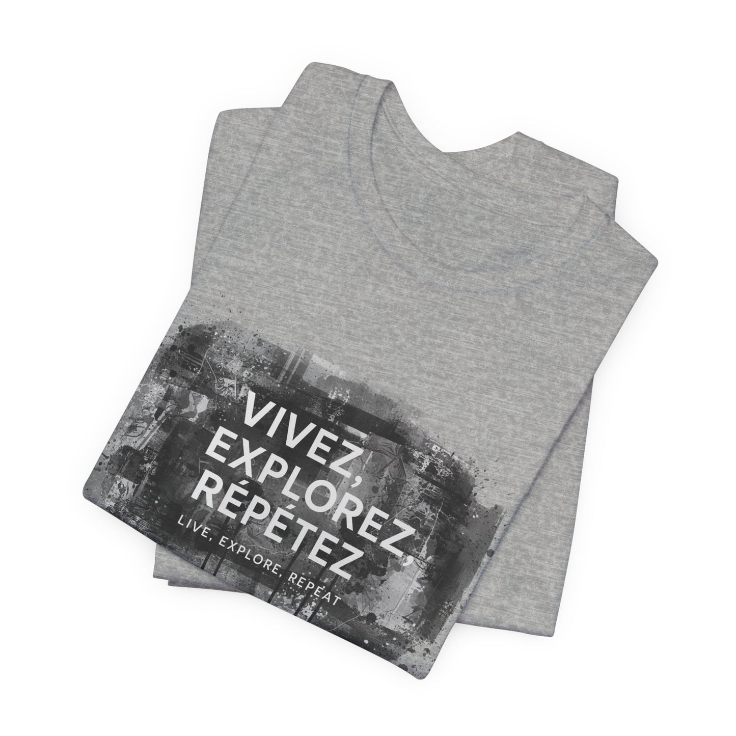 I.O.V-FL26 "Vivez, Explorez, Répétez" Graphic Tee