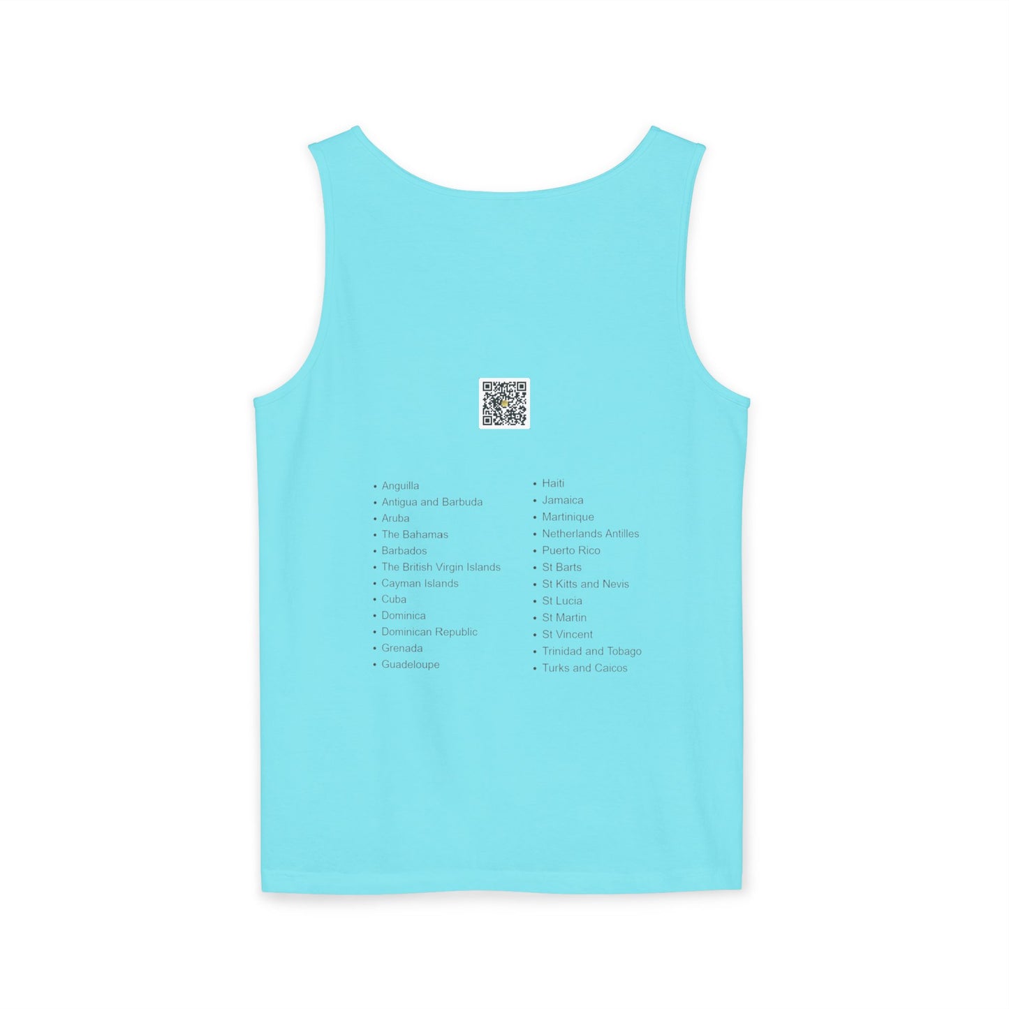 I.O.V-Caribbean Unisex Garment-Dyed Tank Top