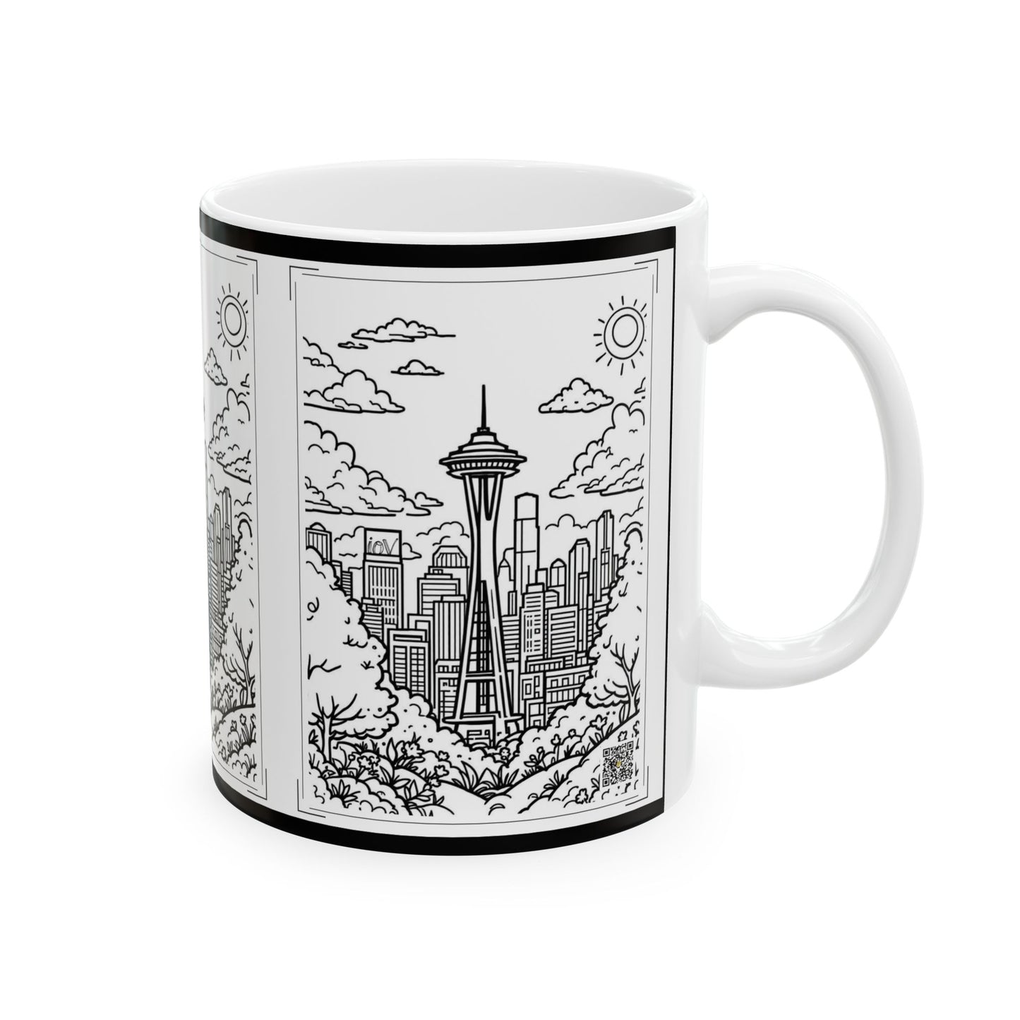 I.O.V-SEA206 Ceramic Mug, (11oz, 15oz)