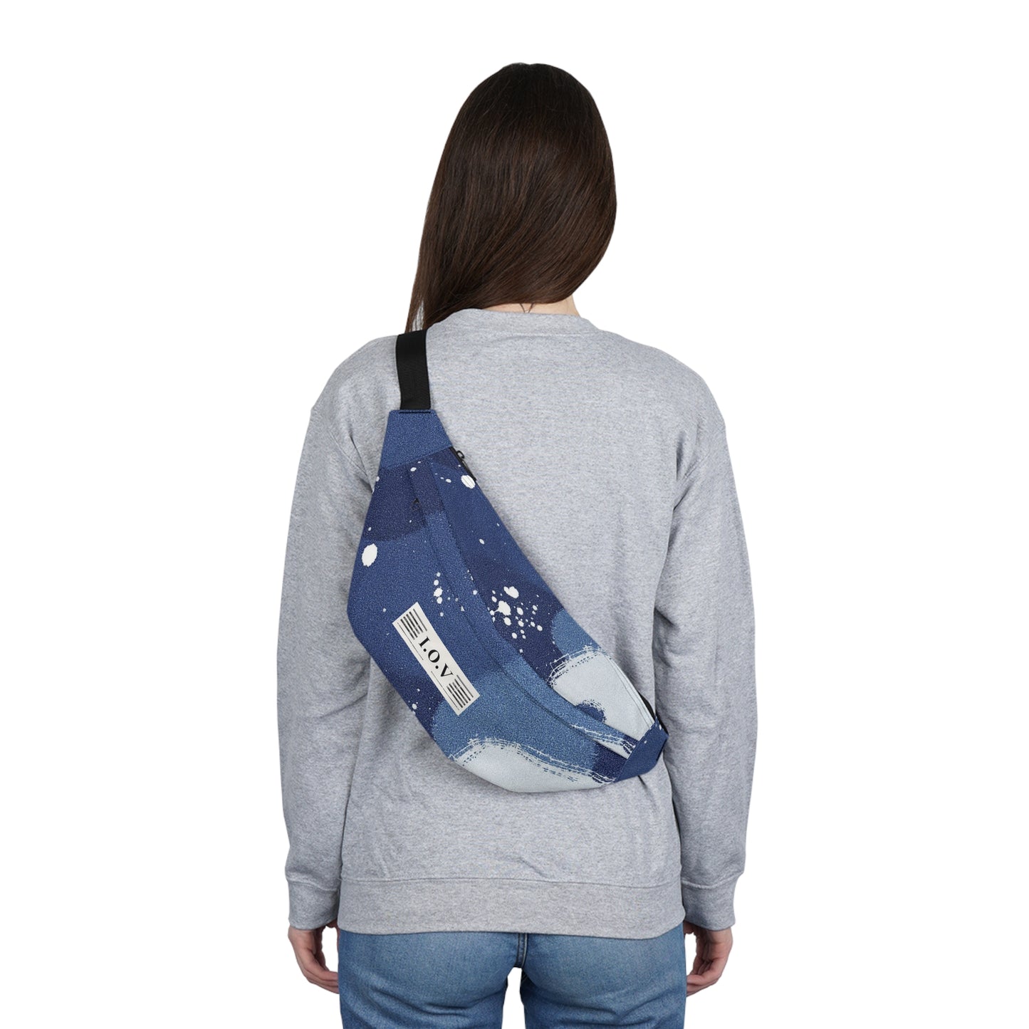 I.O.V-TD Blue Large Fanny Pack
