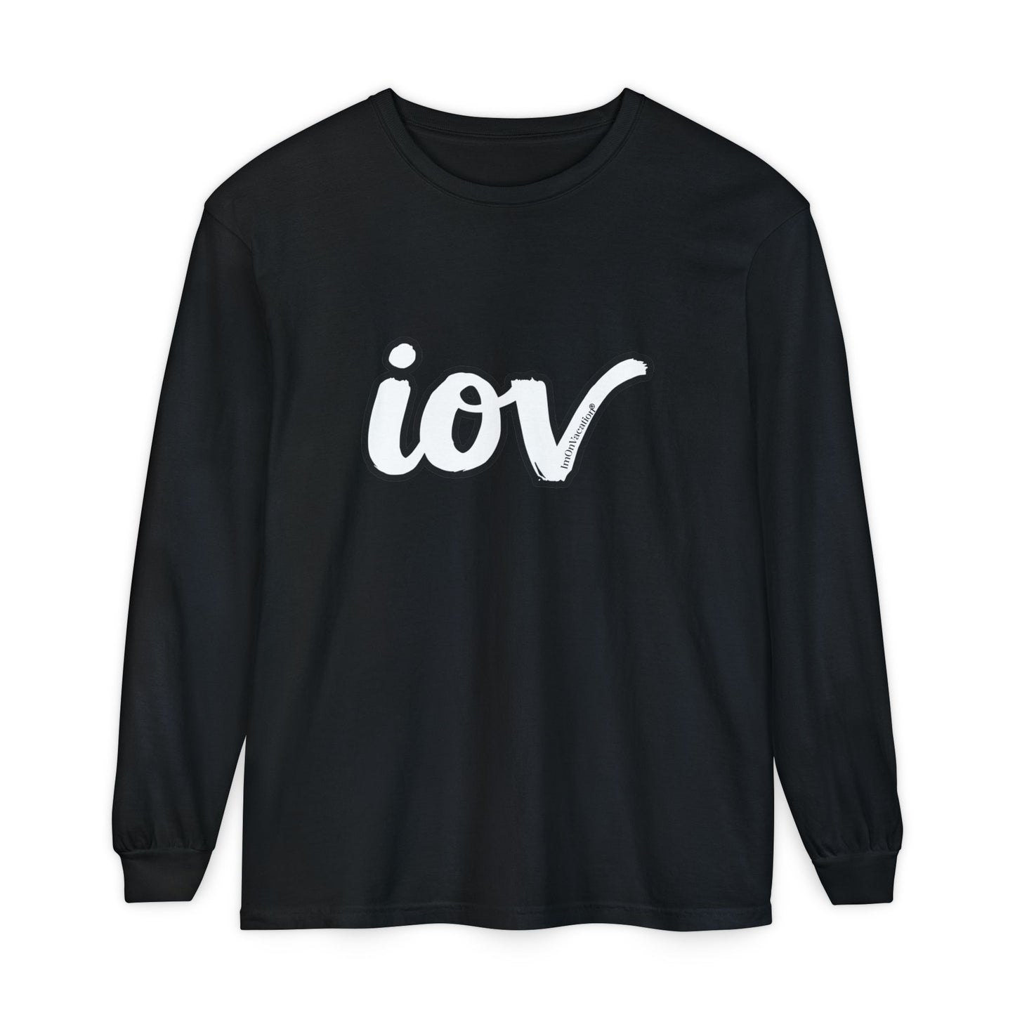 I.O.V-Sig2 Casual Graphic Long Sleeve Shirt