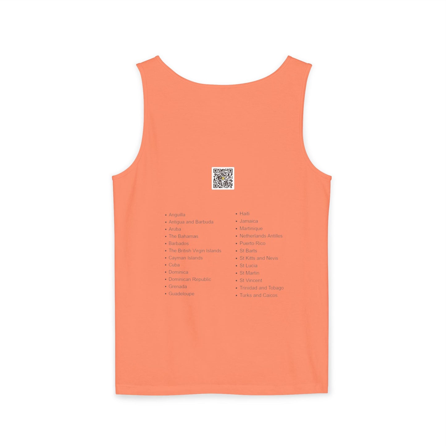 I.O.V-Caribbean Unisex Garment-Dyed Tank Top