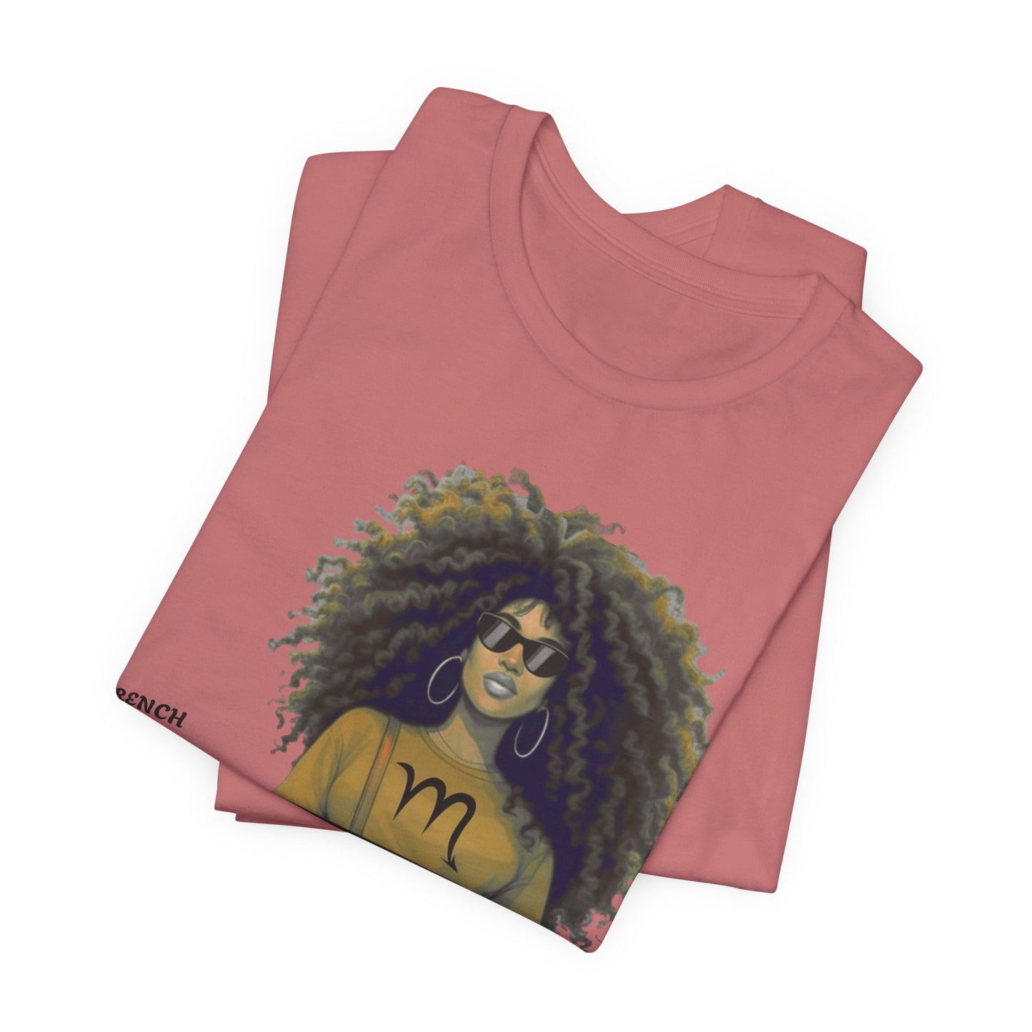 I.O.V-(Scorpio) Voyage Avec Moi Afro Travel Girl Graphic Tee