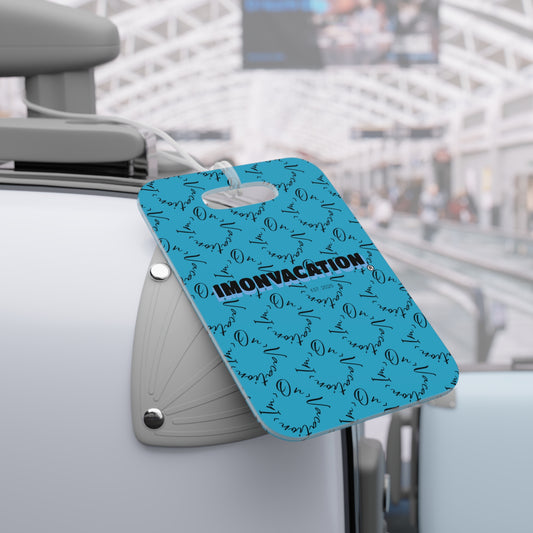 I.O.V-SPS23 Turquoise Luggage Tag