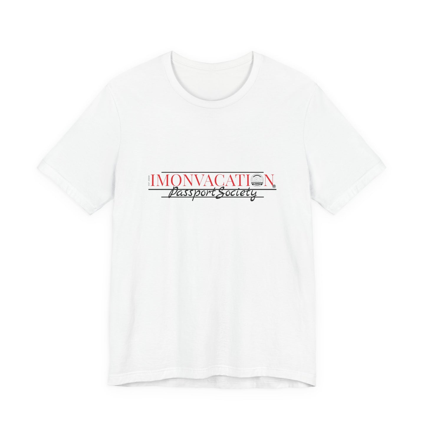I.O.V-Passport Society Unisex Jersey Short Sleeve Tee