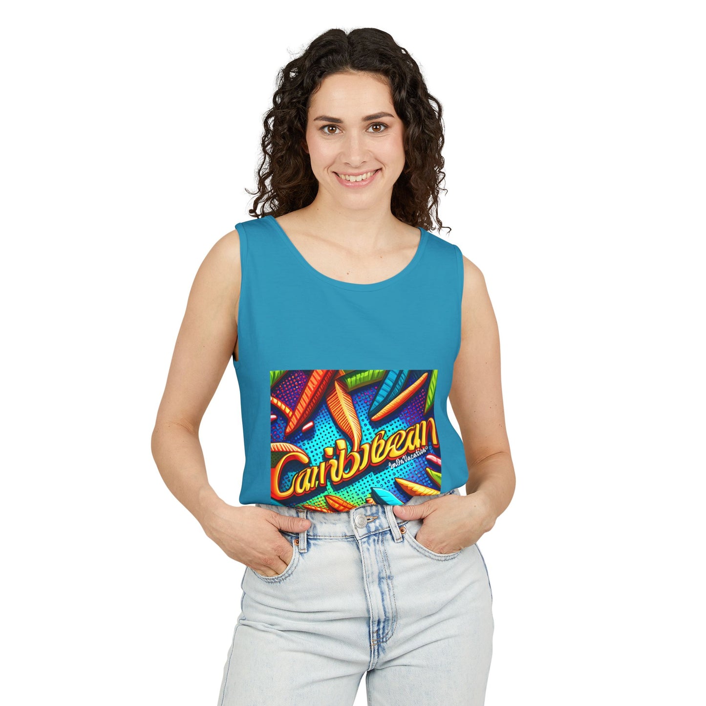 I.O.V-Caribbean Unisex Garment-Dyed Tank Top