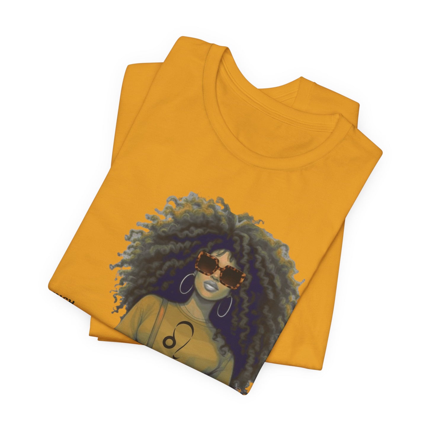 I.O.V-(Leo) Voyage Avec Moi Afro Travel Girl Graphic Tee