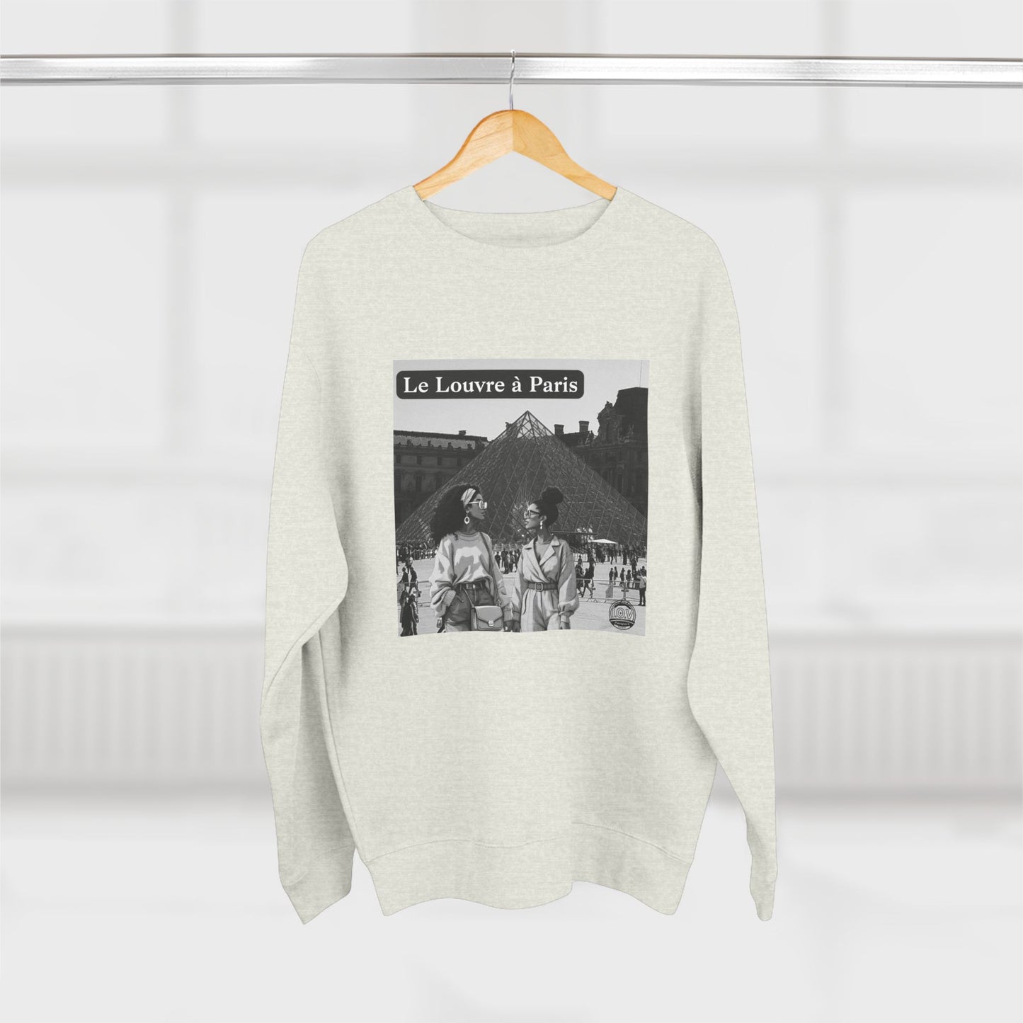 I.O.V-Vintage Paris Louvre (CDG) Crewneck Sweatshirt