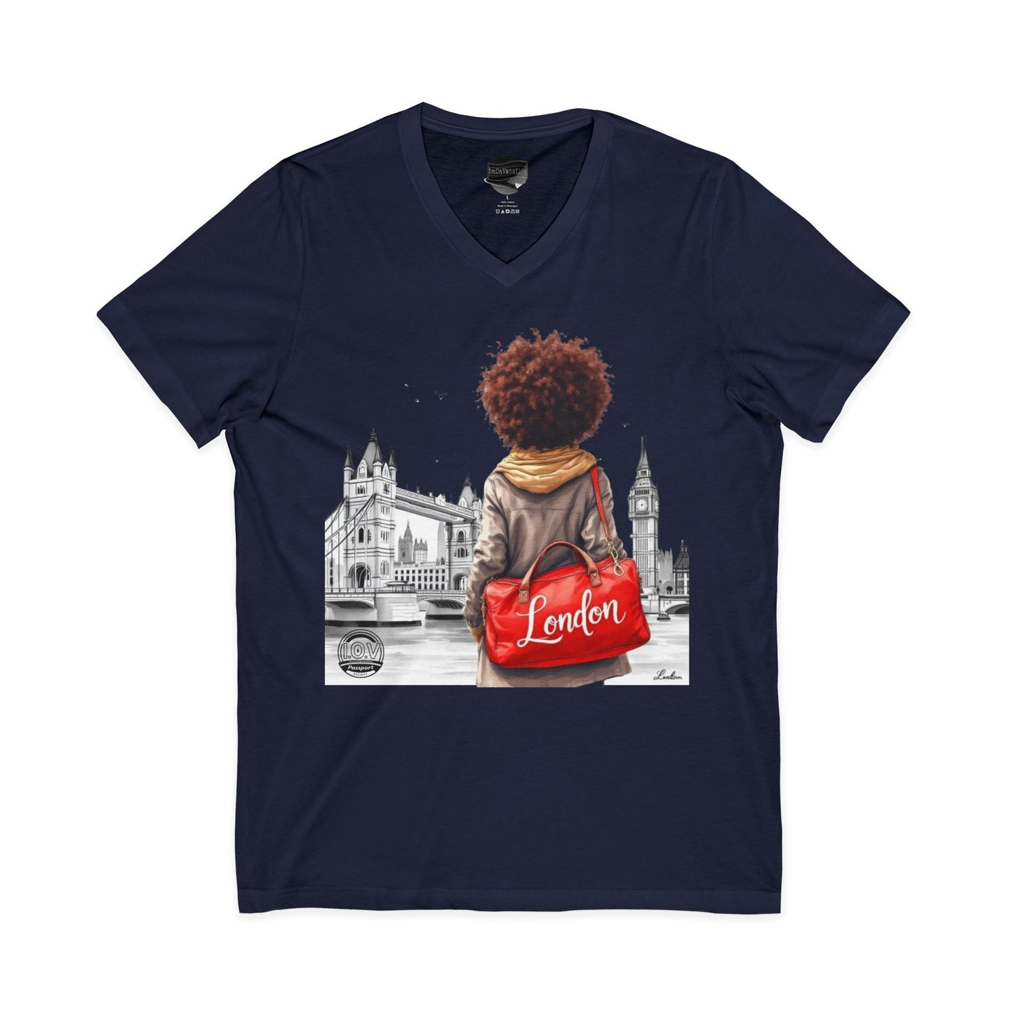 I.O.V-BGT London (LHR) Adventure V-Neck Tee