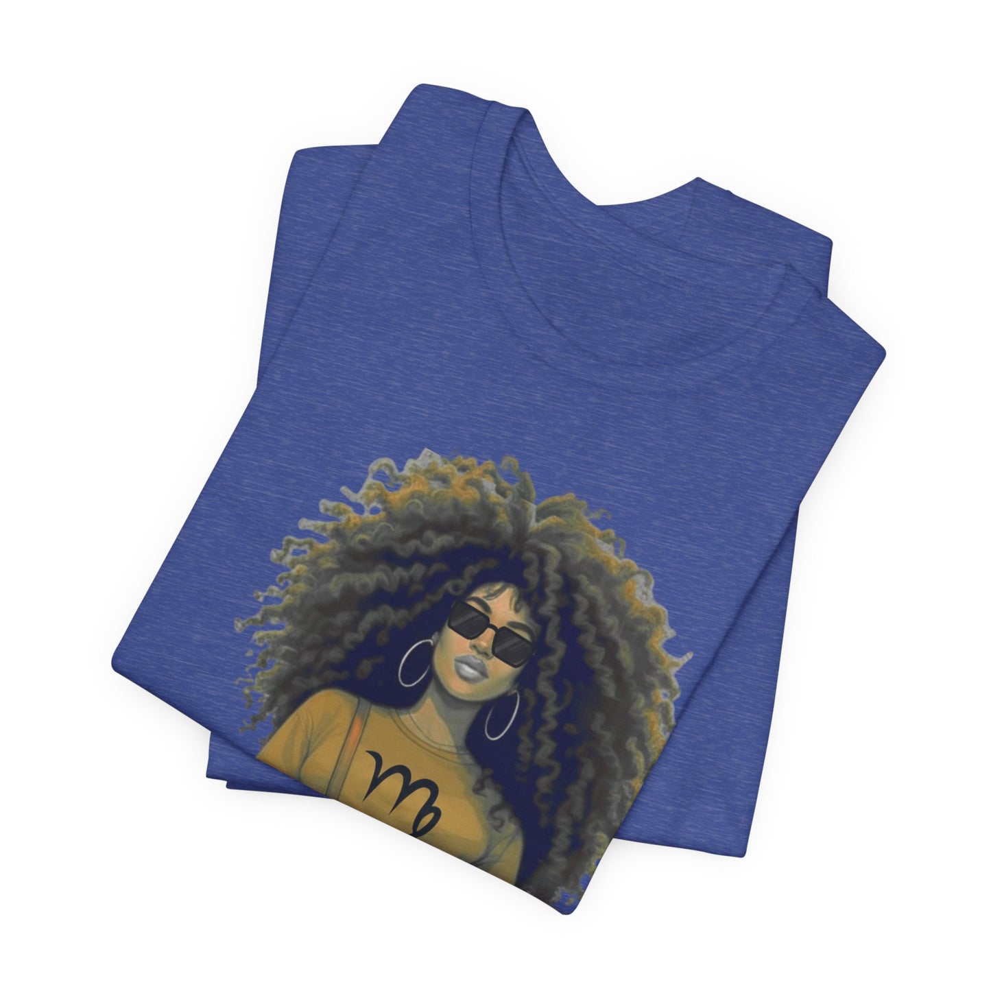 I.O.V-(Virgo) Voyage Avec Moi Afro Travel Girl Graphic Tee