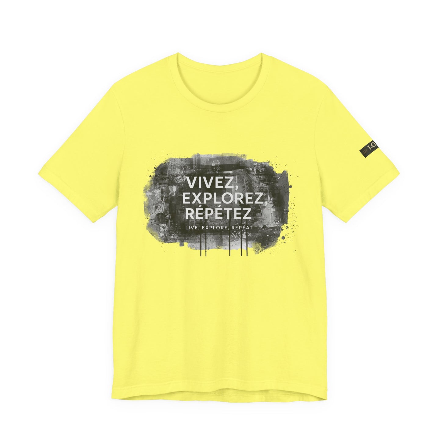 I.O.V-FL26 "Vivez, Explorez, Répétez" Graphic Tee