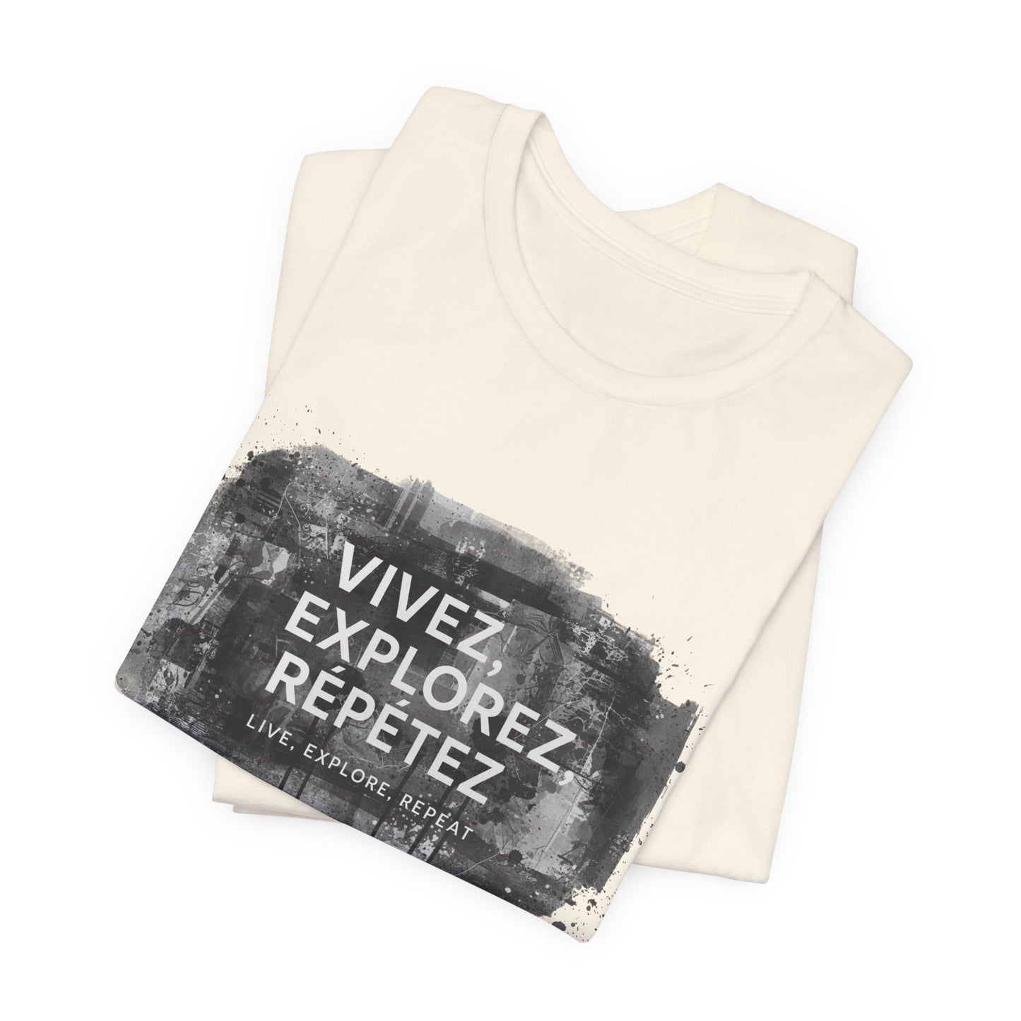 I.O.V-FL26 "Vivez, Explorez, Répétez" Graphic Tee