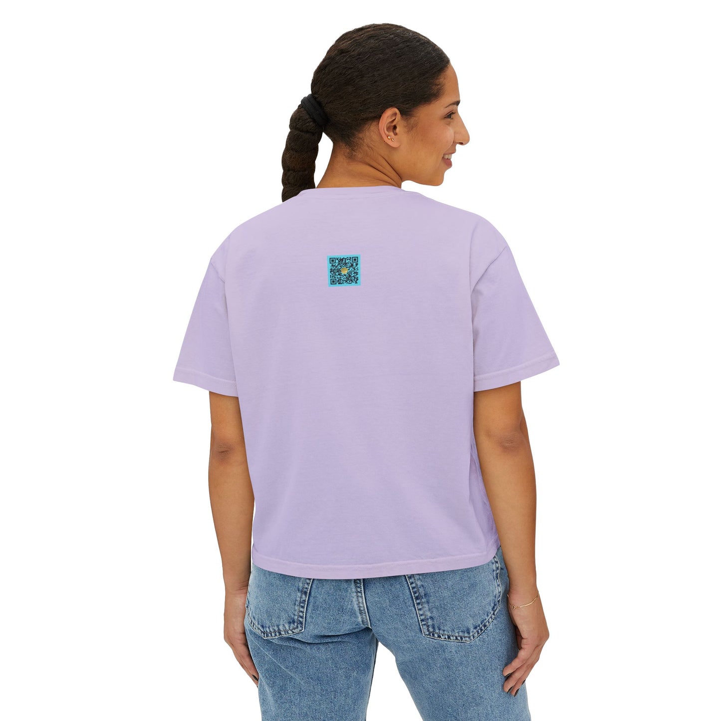 I.O.V-SEASky Art Women's Boxy Tee