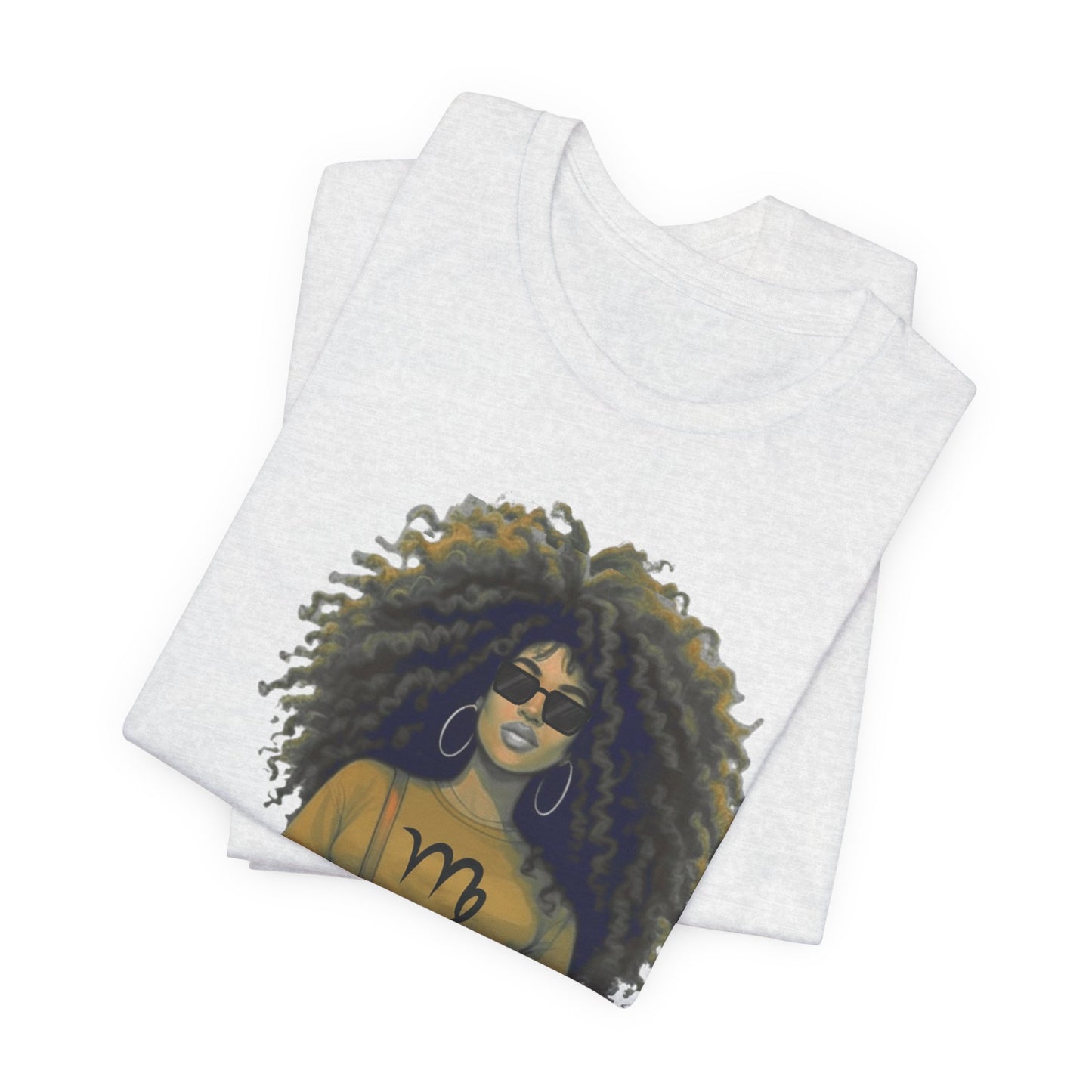I.O.V-(Virgo) Voyage Avec Moi Afro Travel Girl Graphic Tee