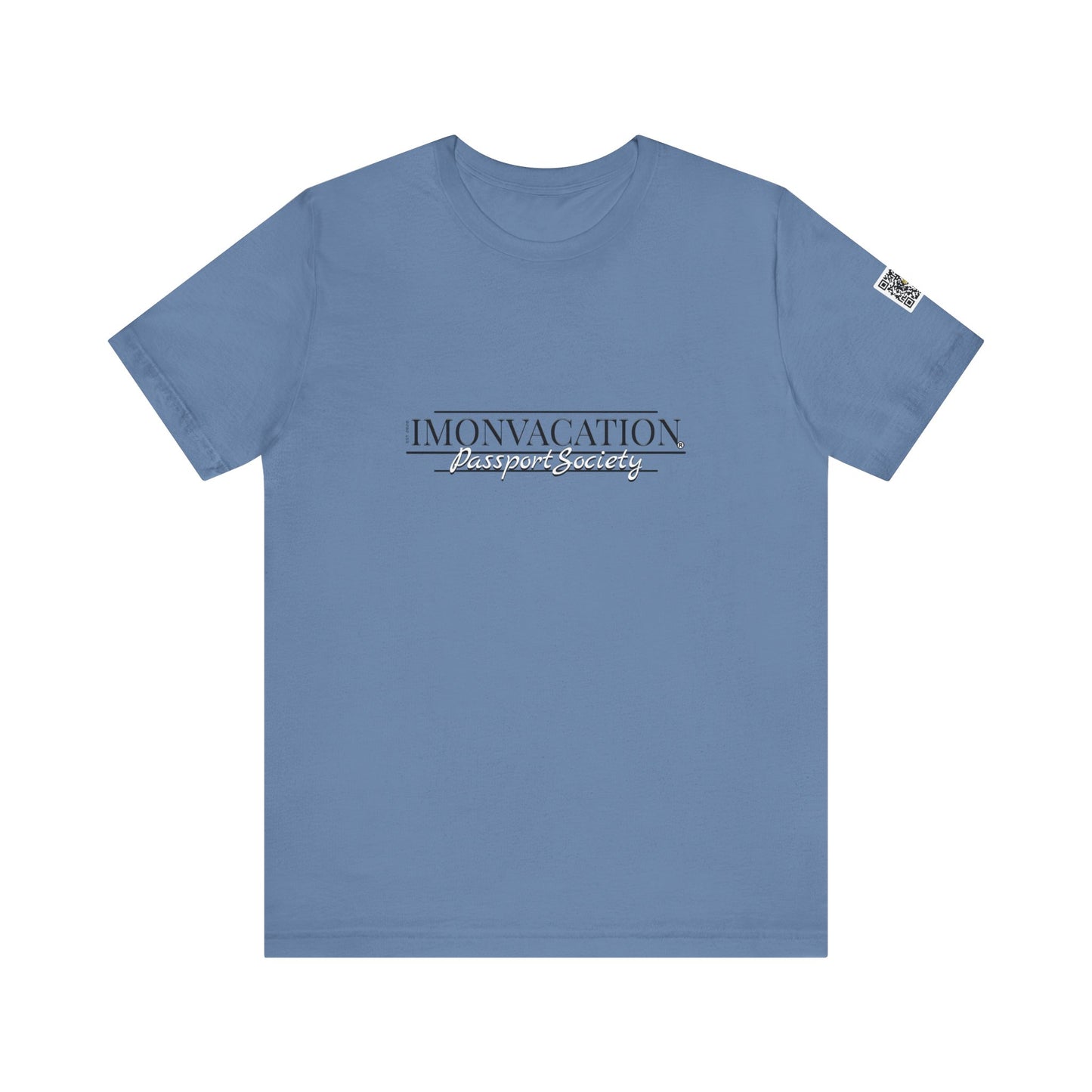 I.O.V-Passport Society Unisex Jersey Short Sleeve Tee