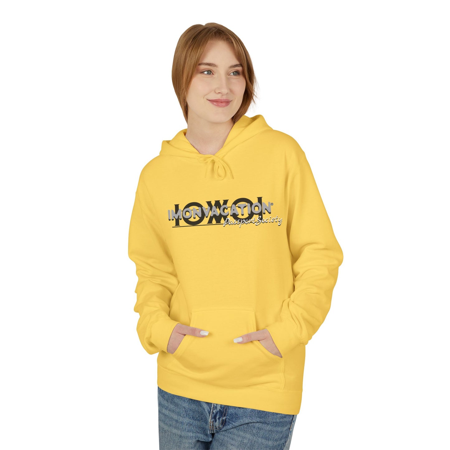 I.O.V-Passport Society Unisex Fleece Hoodie -