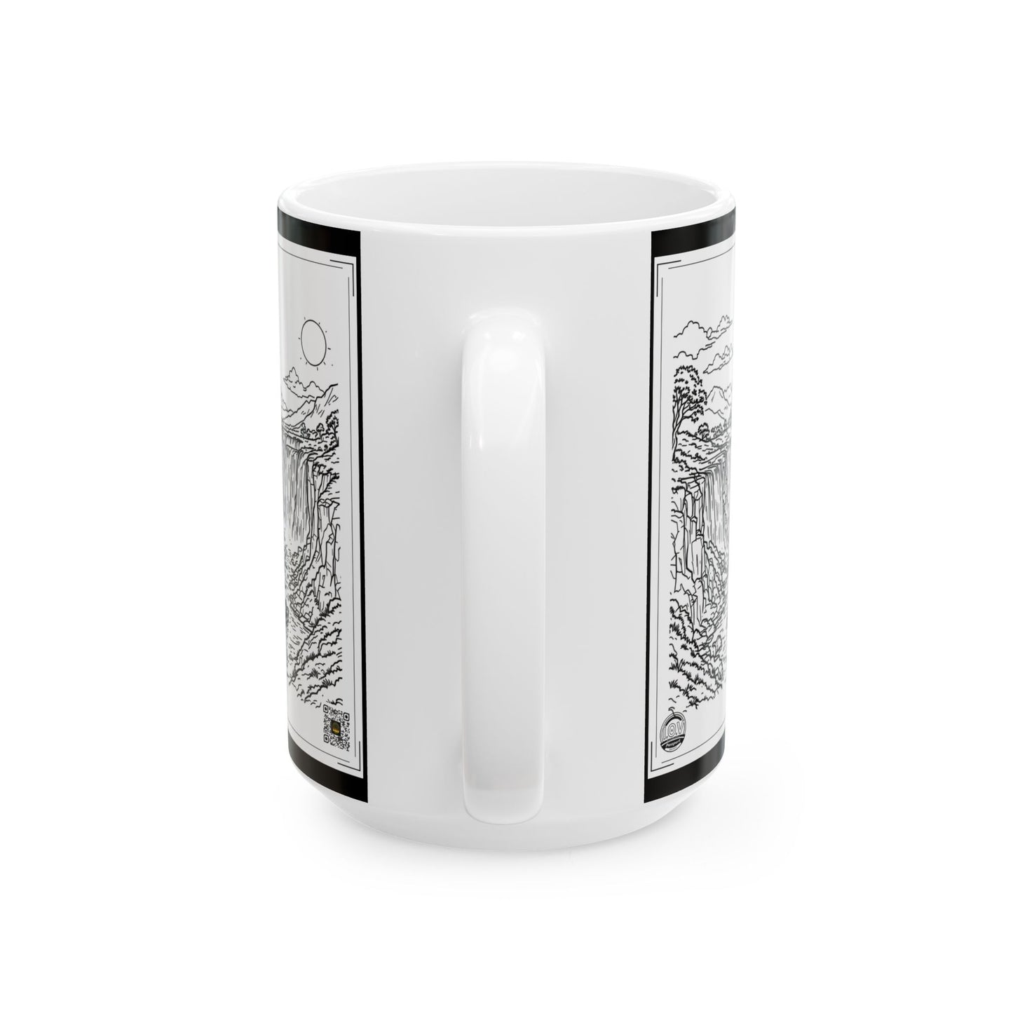 I.O.V-PS (VFA-LVI) Victoria Falls Ceramic Mug, (11oz, 15oz)
