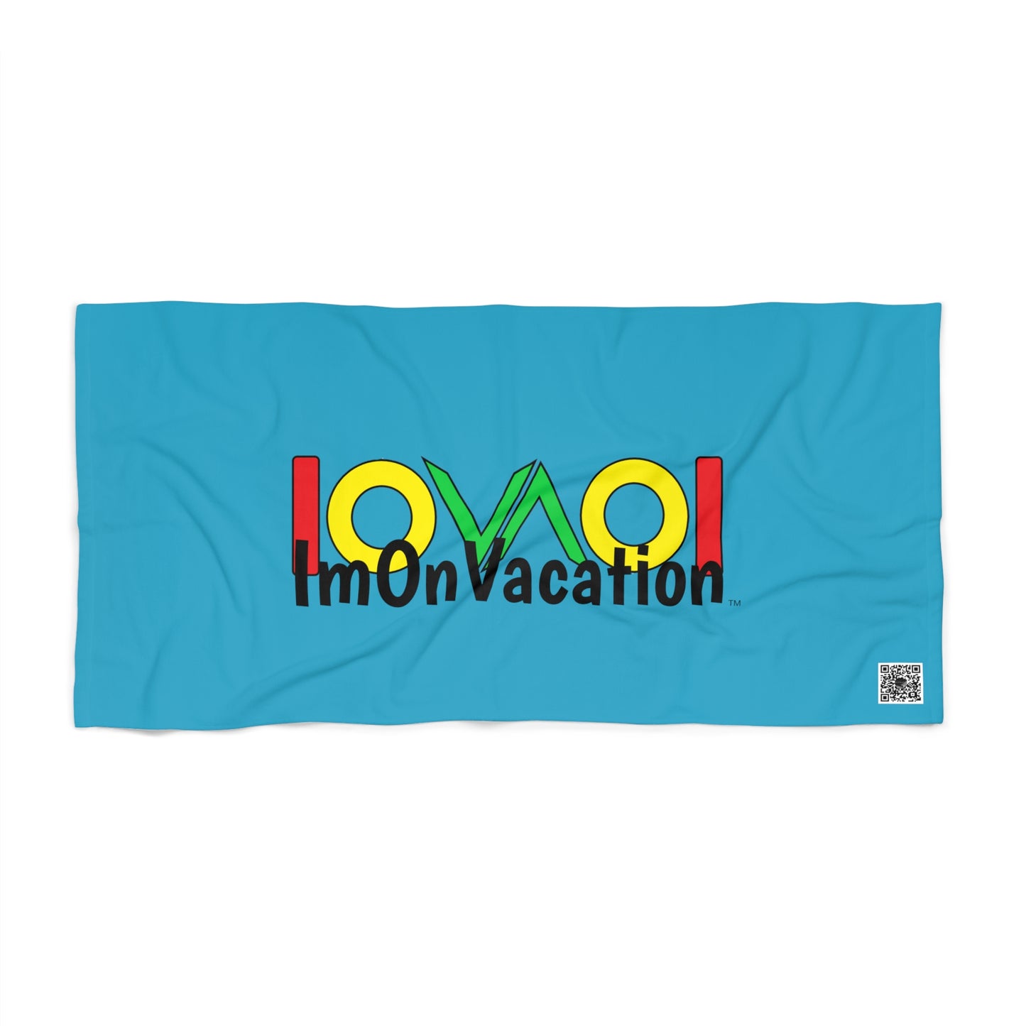 I.O.V-SPS22 Turquoise Beach Towel