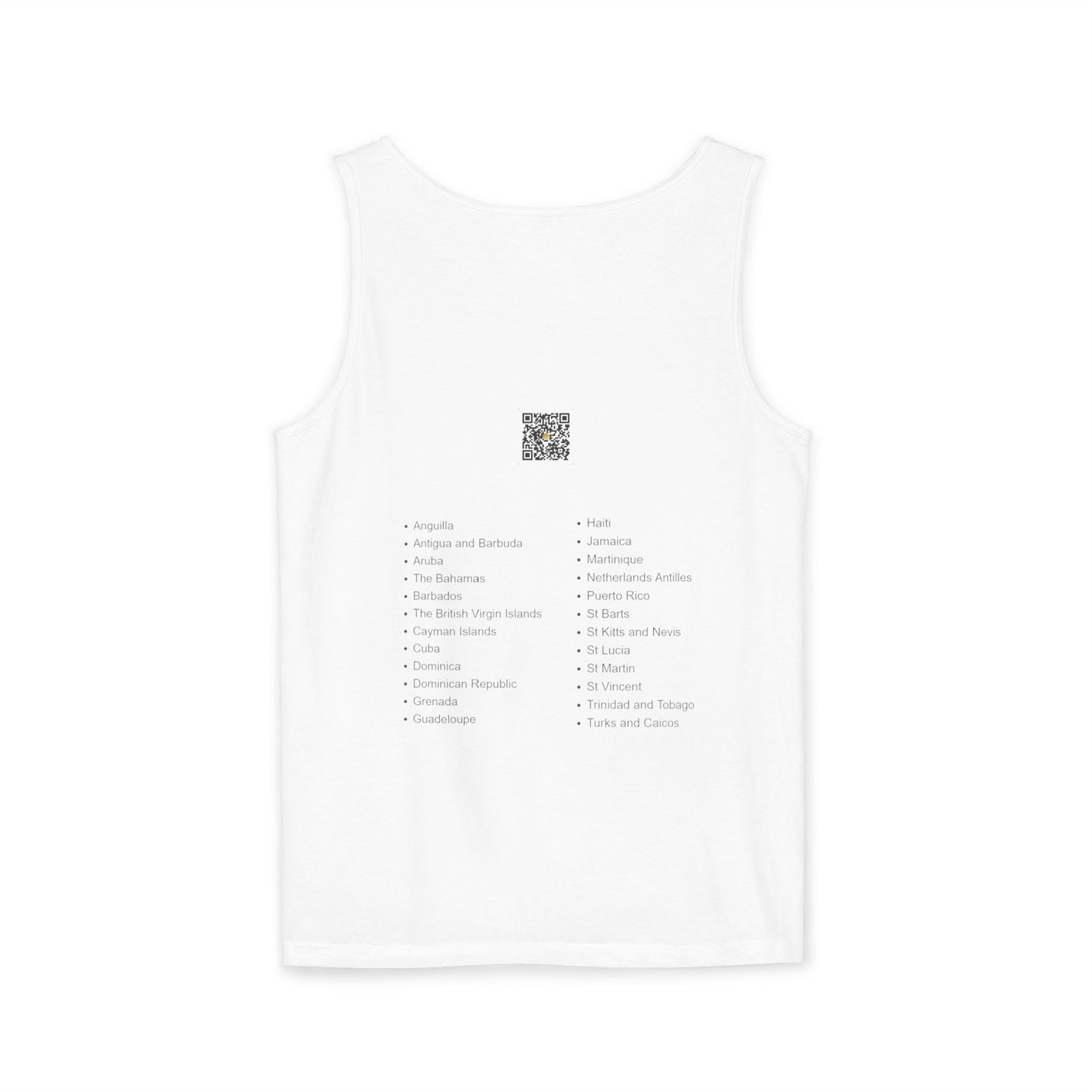 I.O.V-Caribbean Unisex Garment-Dyed Tank Top