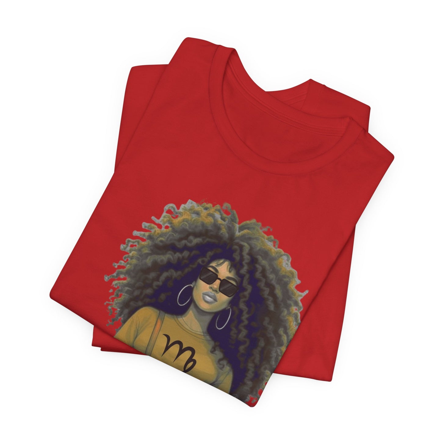 I.O.V-(Virgo) Voyage Avec Moi Afro Travel Girl Graphic Tee