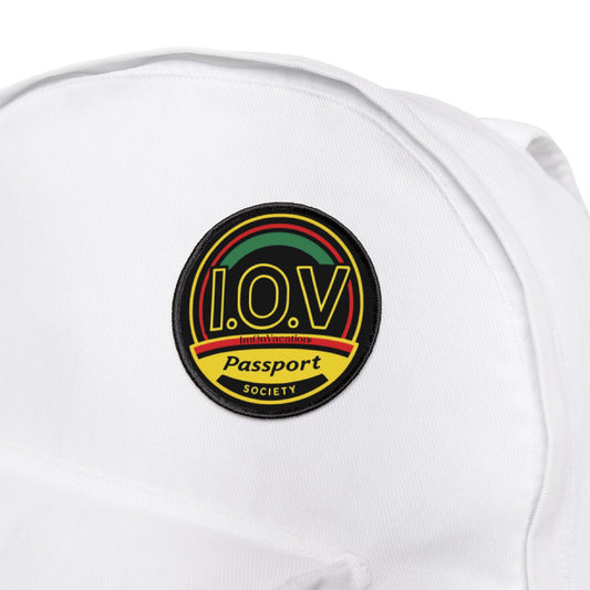 I.O.V. Black Passport Society Iron-On Patch