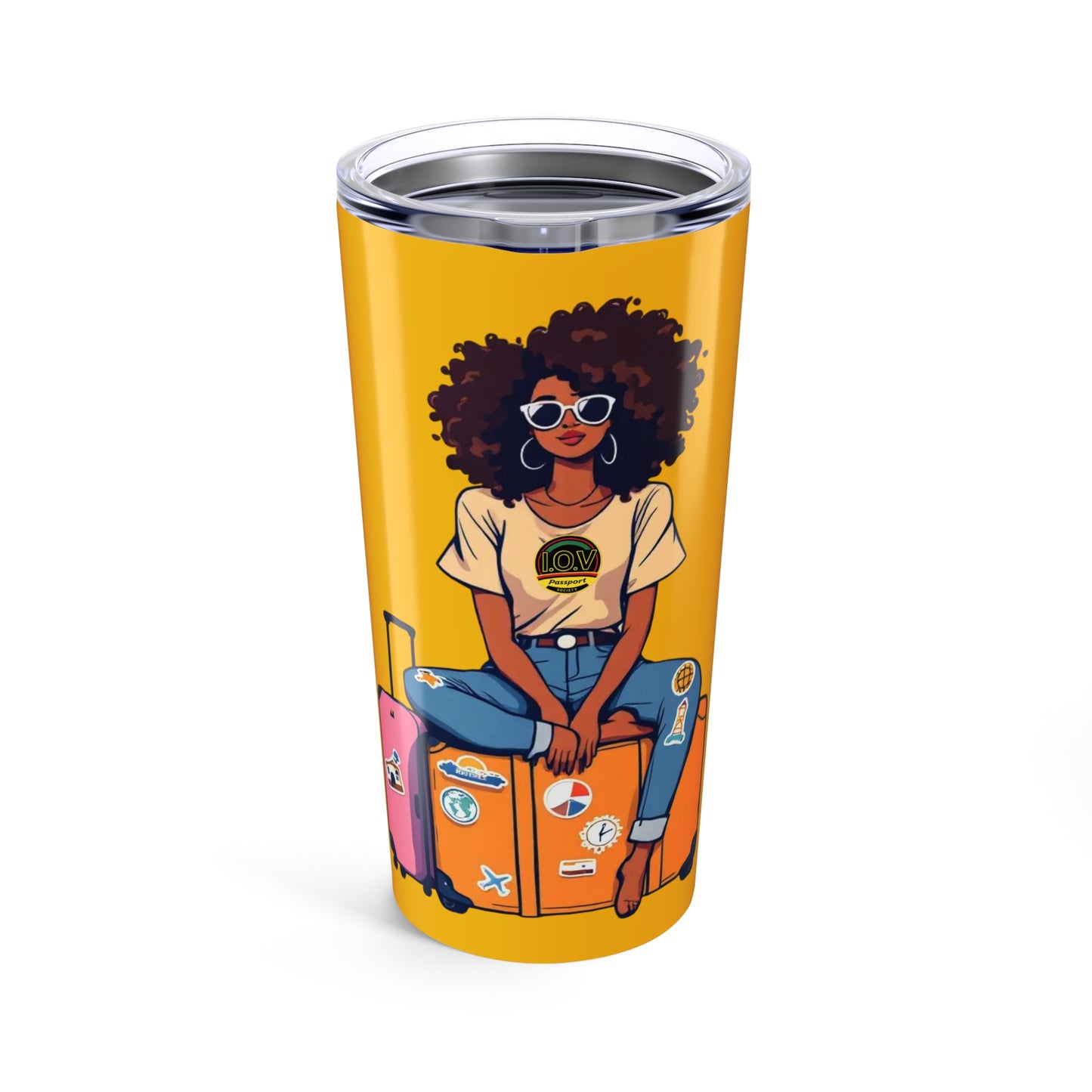 I.O.V-BGTT Yellow  20oz Tumbler - Travel Cup