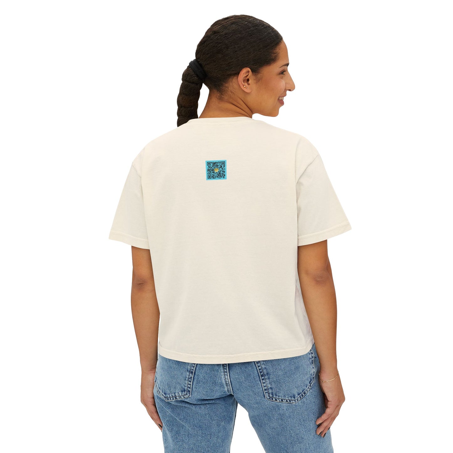 I.O.V-SEASky Art Women's Boxy Tee
