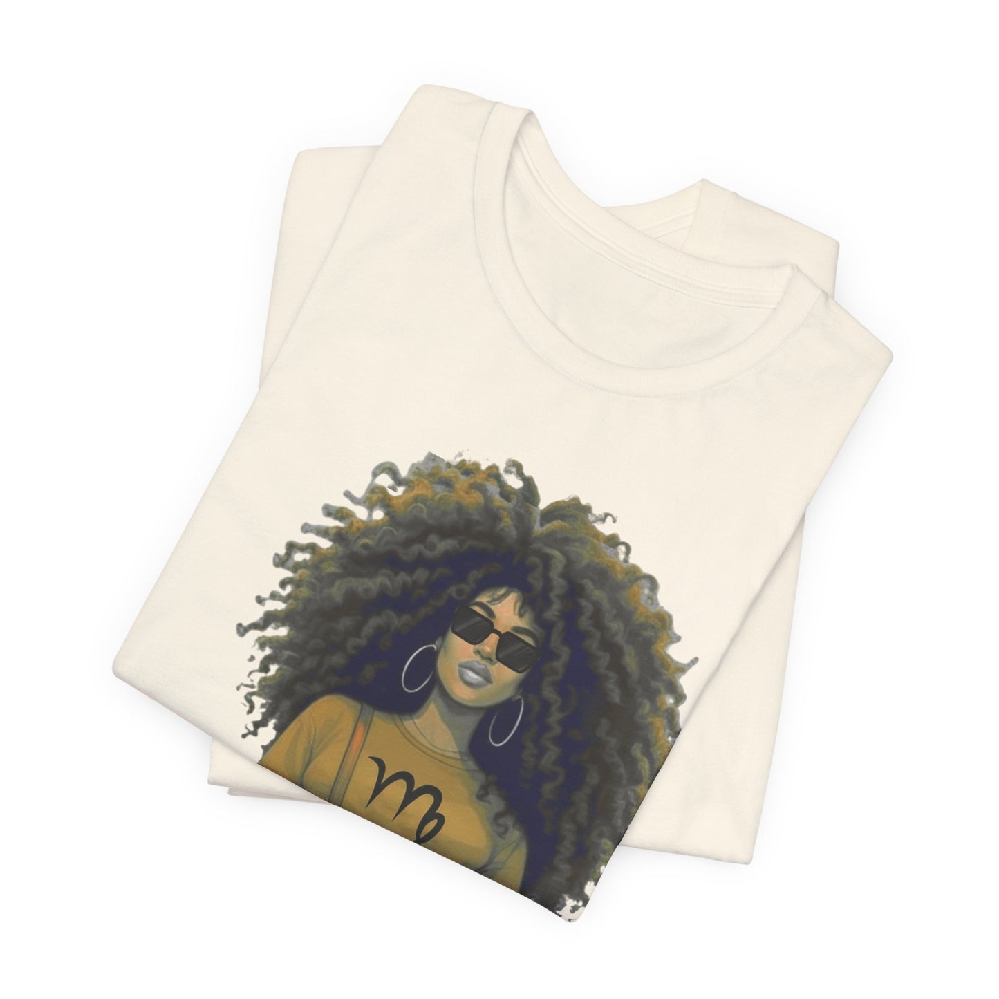 I.O.V-(Virgo) Voyage Avec Moi Afro Travel Girl Graphic Tee