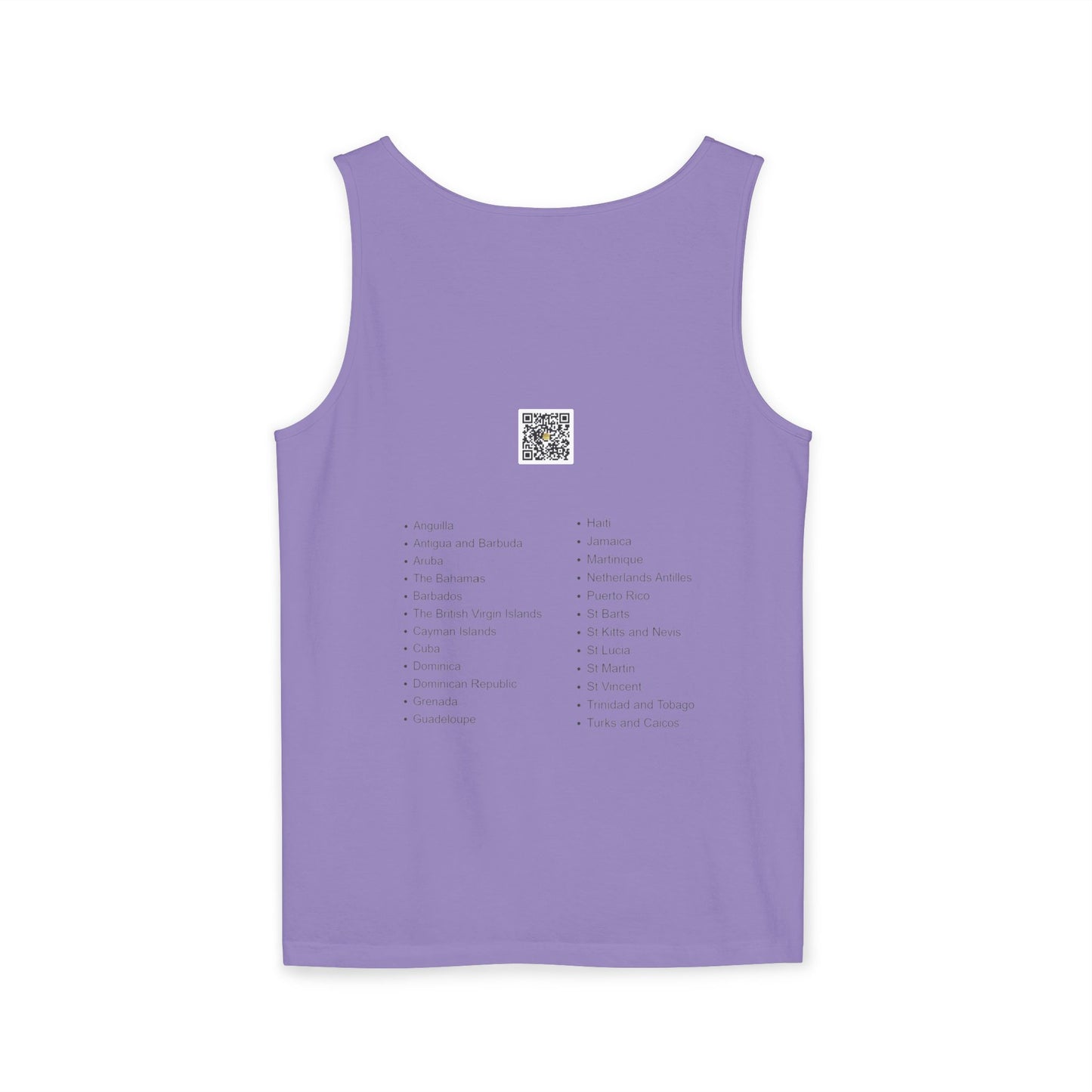 I.O.V-Caribbean Unisex Garment-Dyed Tank Top