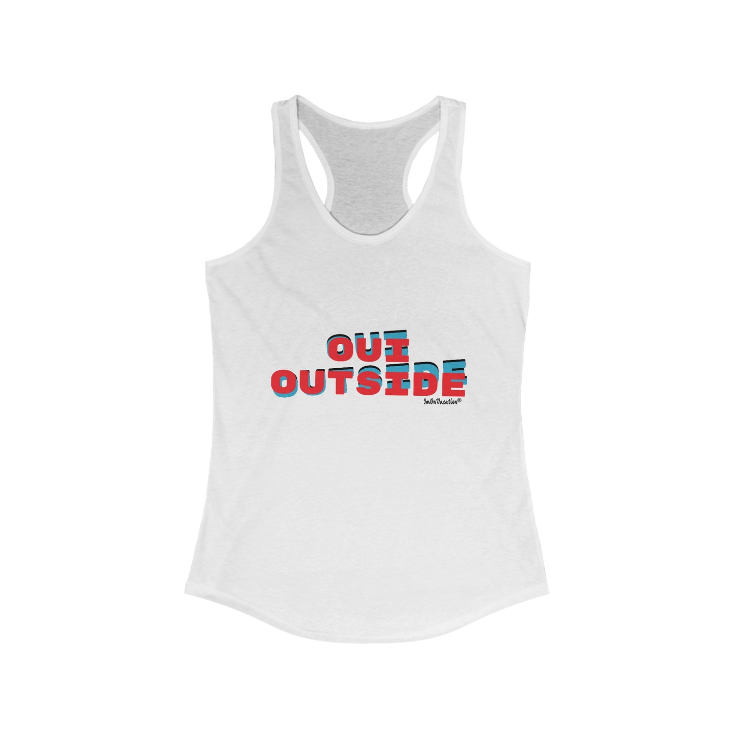 I.O.V-Oui(We) Outside Women's Ideal Racerback Tank