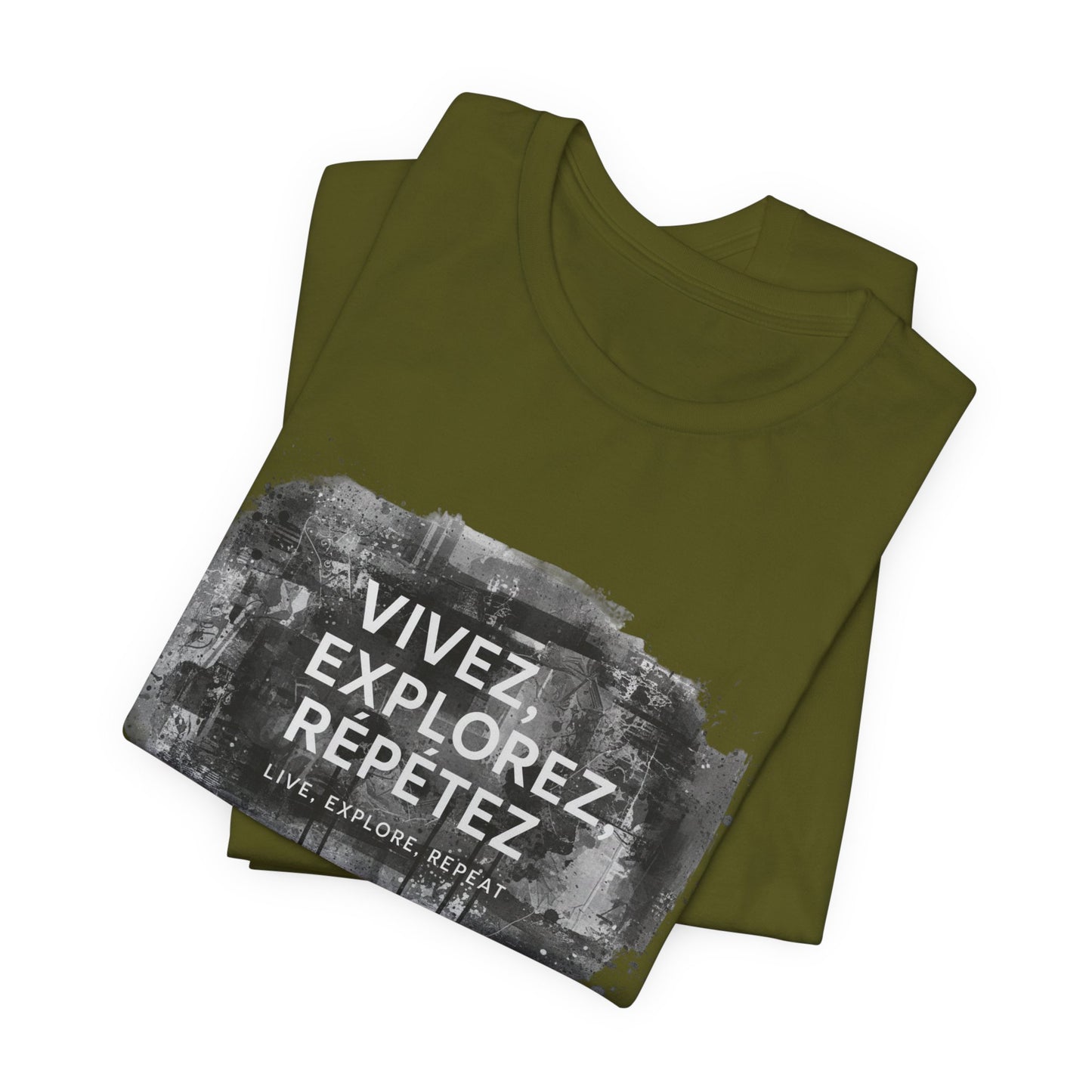I.O.V-FL26 "Vivez, Explorez, Répétez" Graphic Tee