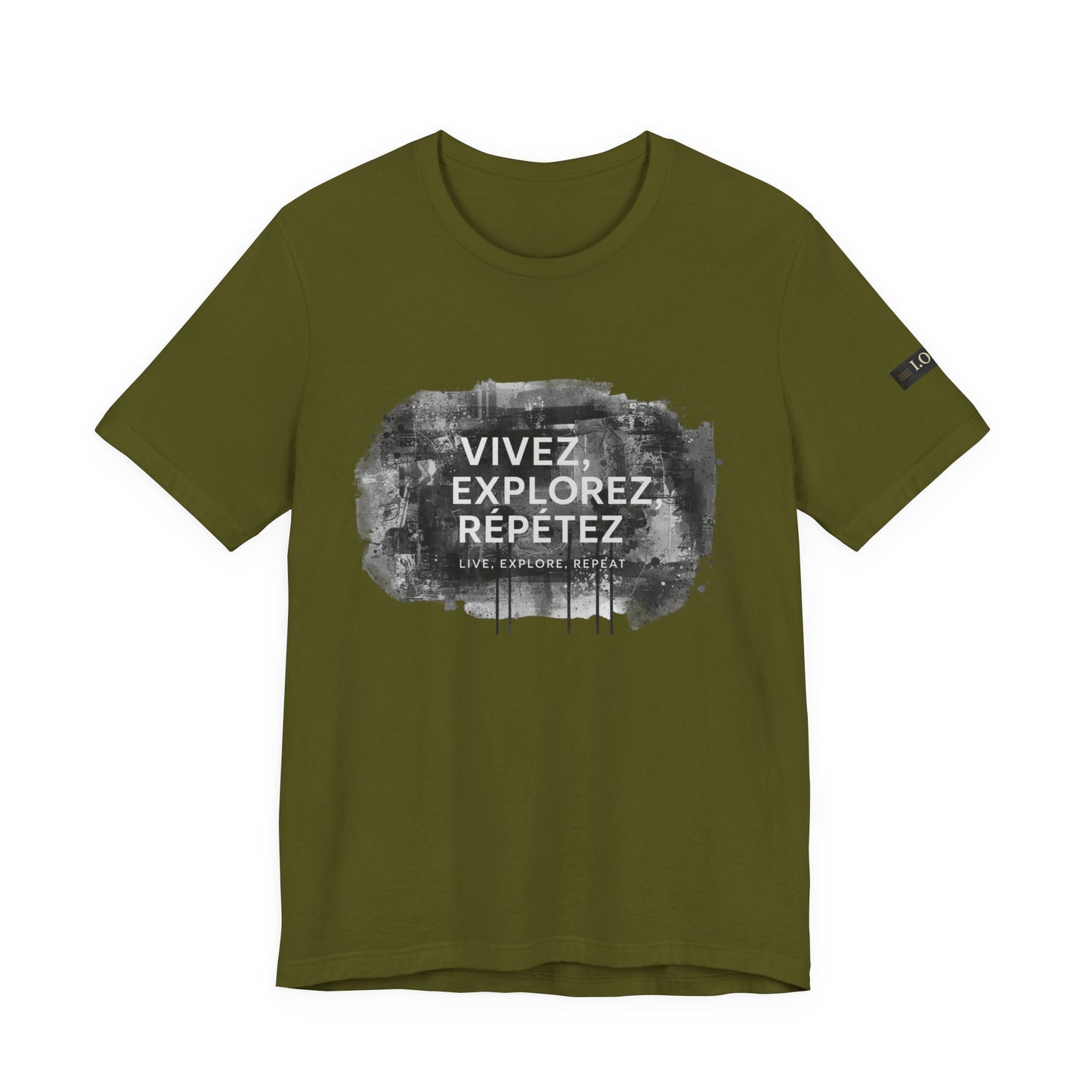 I.O.V-FL26 "Vivez, Explorez, Répétez" Graphic Tee