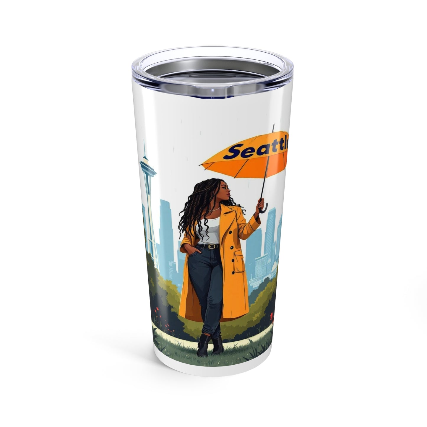 I.O.V Seattle Native 2 20oz Tumbler — Insulated Travel Cup for Locals & Gifts