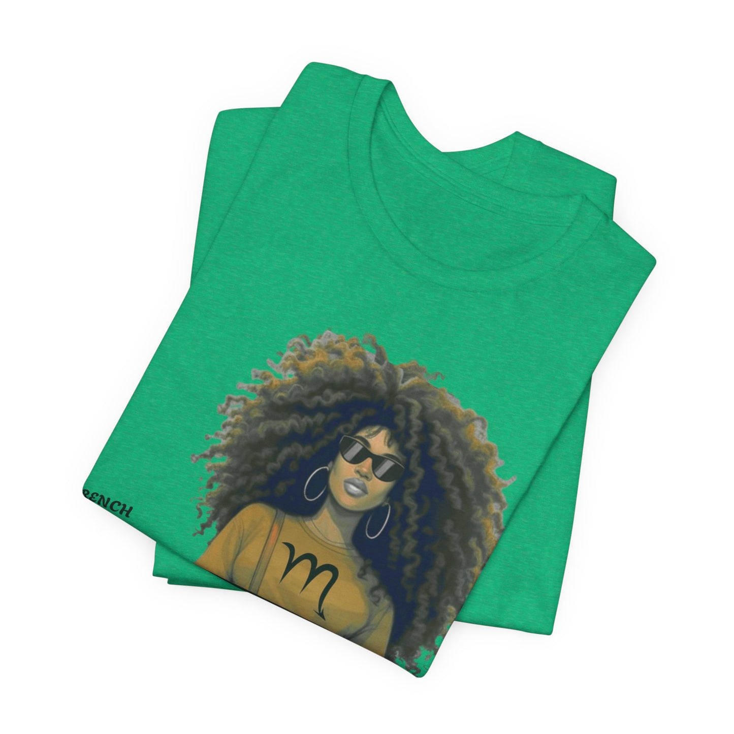 I.O.V-(Scorpio) Voyage Avec Moi Afro Travel Girl Graphic Tee