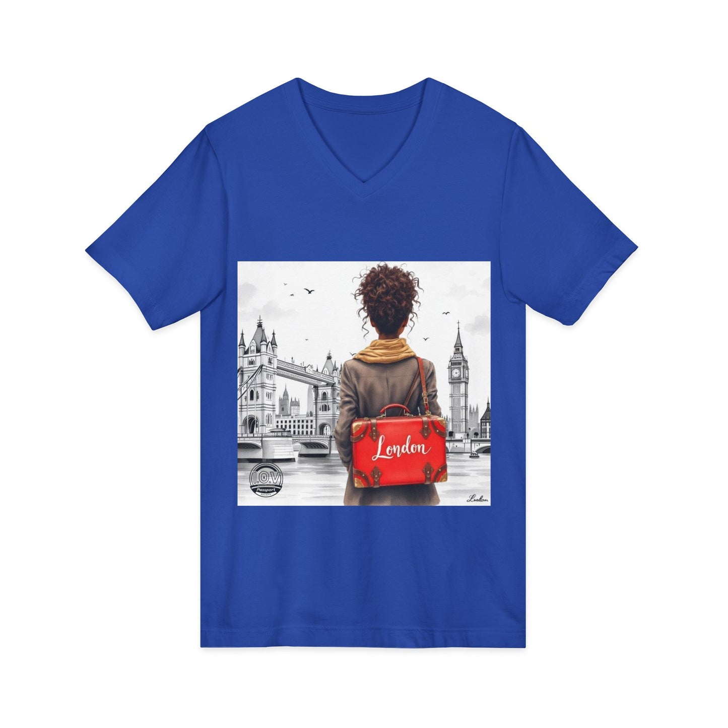 I.O.V-WST London (LHR) Adventure V-Neck Tee