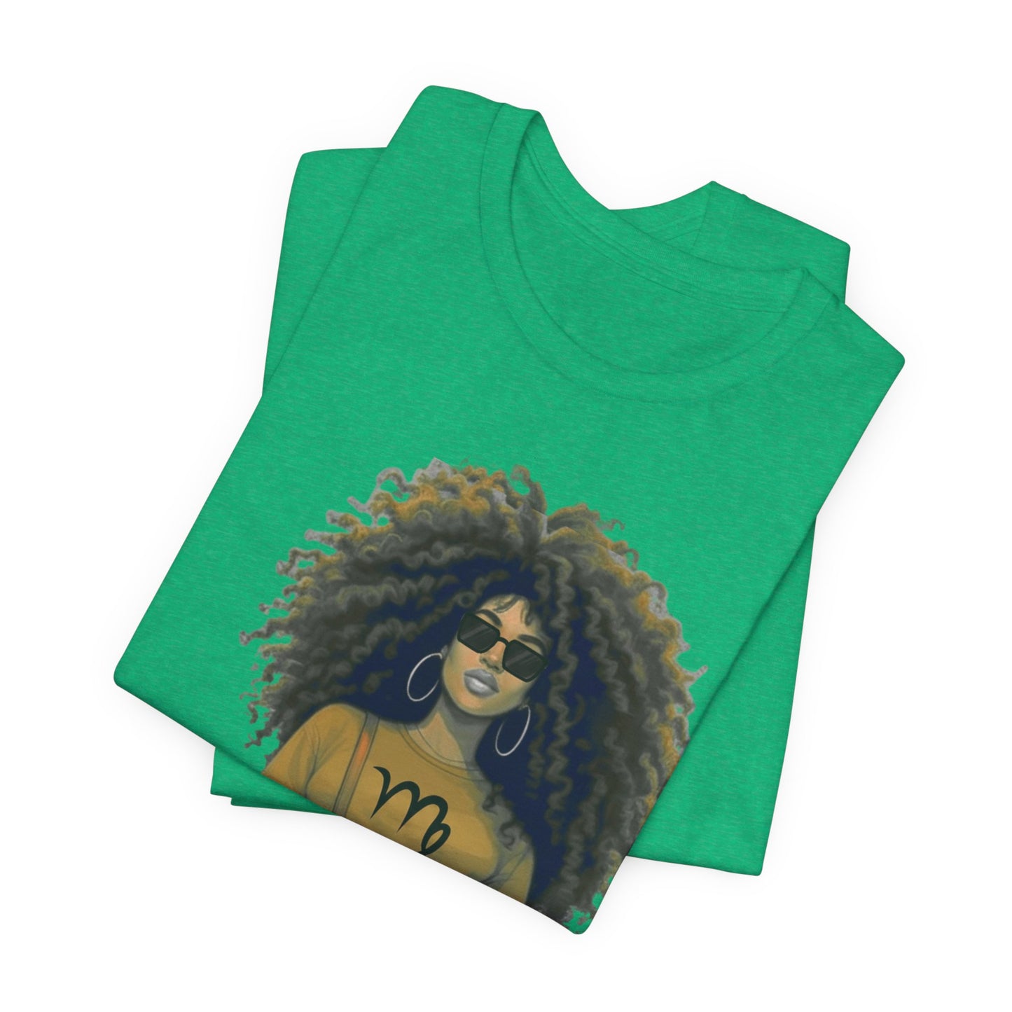 I.O.V-(Virgo) Voyage Avec Moi Afro Travel Girl Graphic Tee
