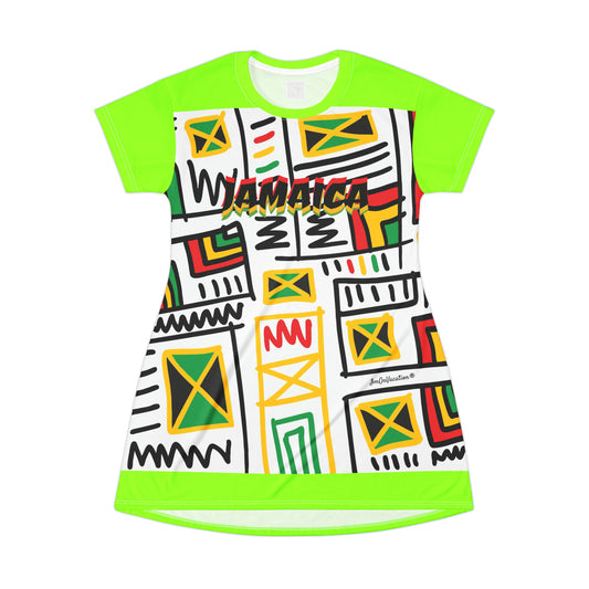 I.O.V-Jamaica Lime T-Shirt Dress