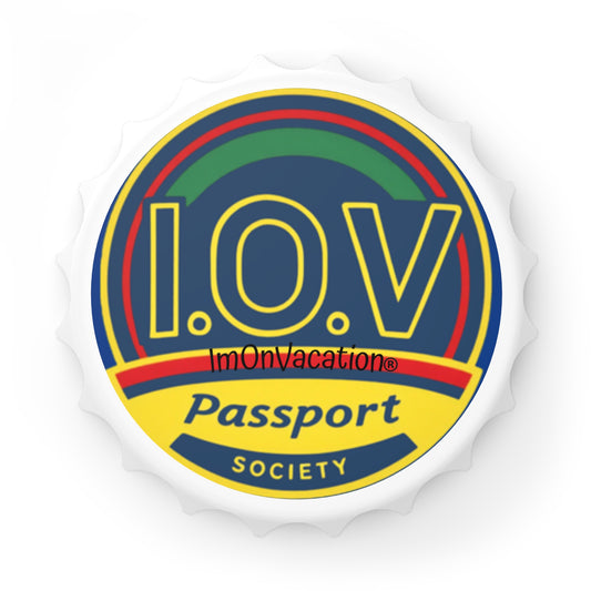 I.O.V-Navy Passport Society Retro Bottle Opener