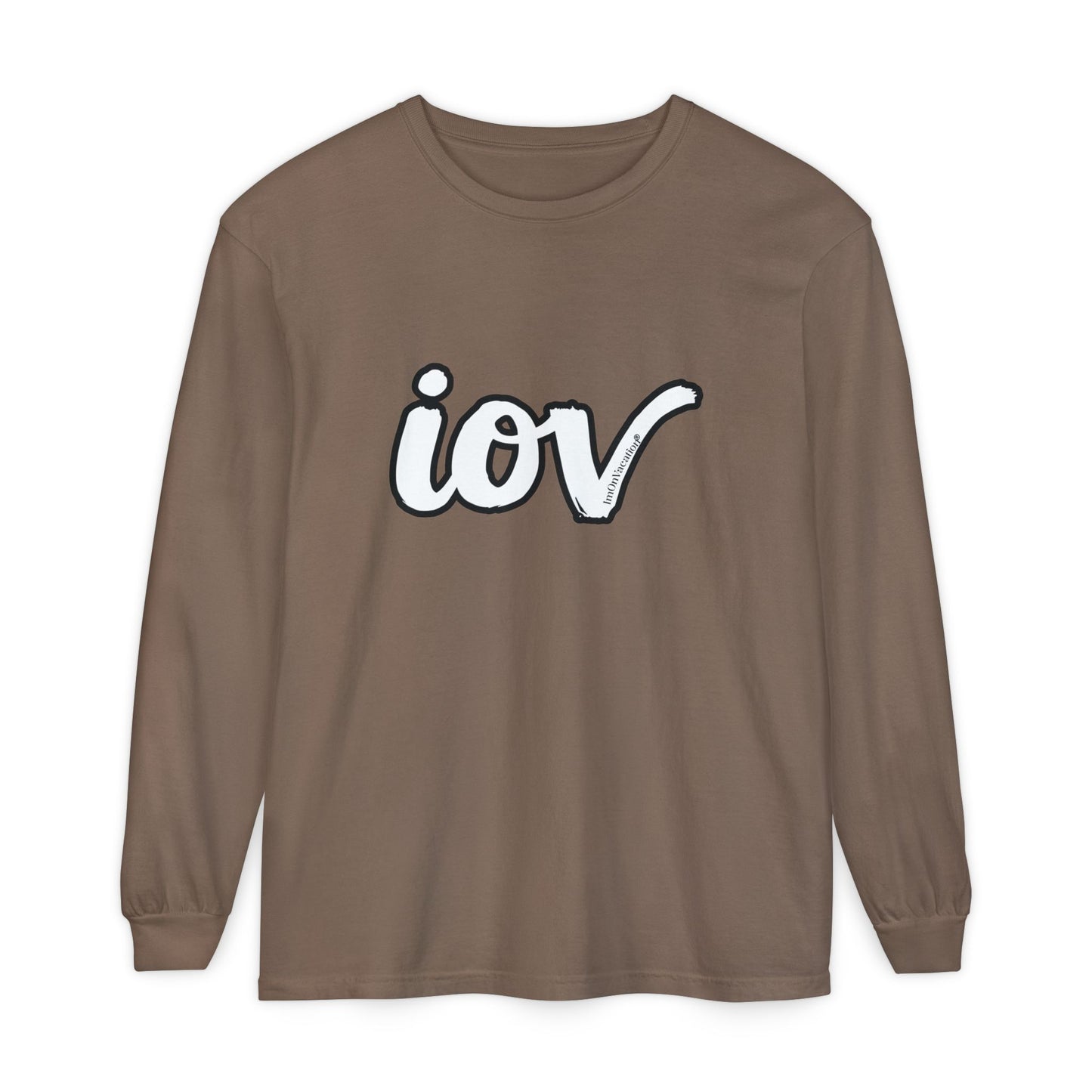 I.O.V-Sig2 Casual Graphic Long Sleeve Shirt