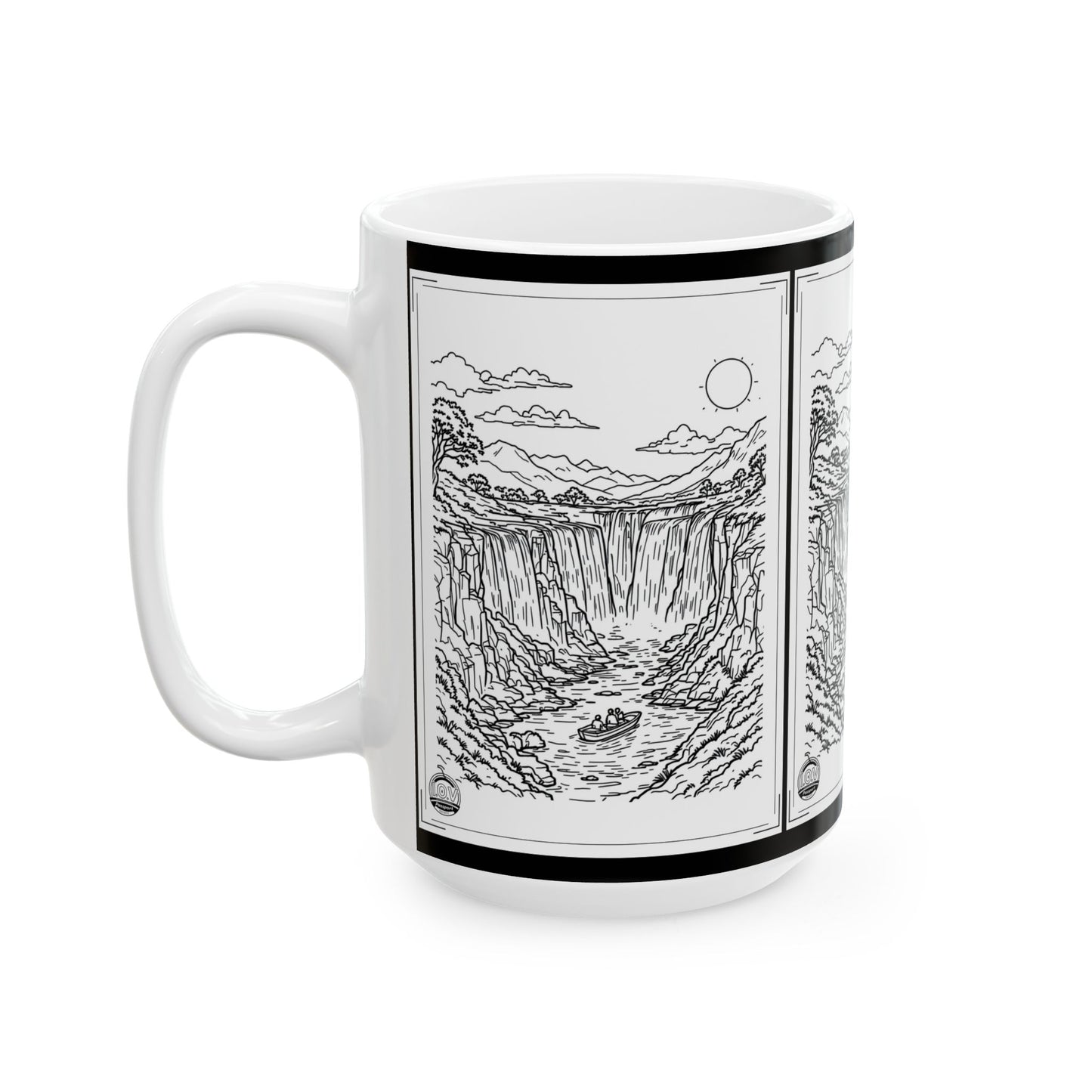 I.O.V-PS (VFA-LVI) Victoria Falls Ceramic Mug, (11oz, 15oz)