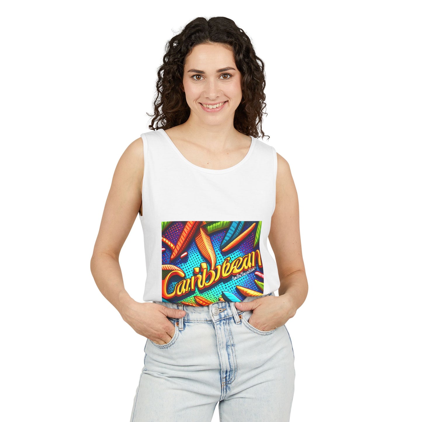 I.O.V-Caribbean Unisex Garment-Dyed Tank Top