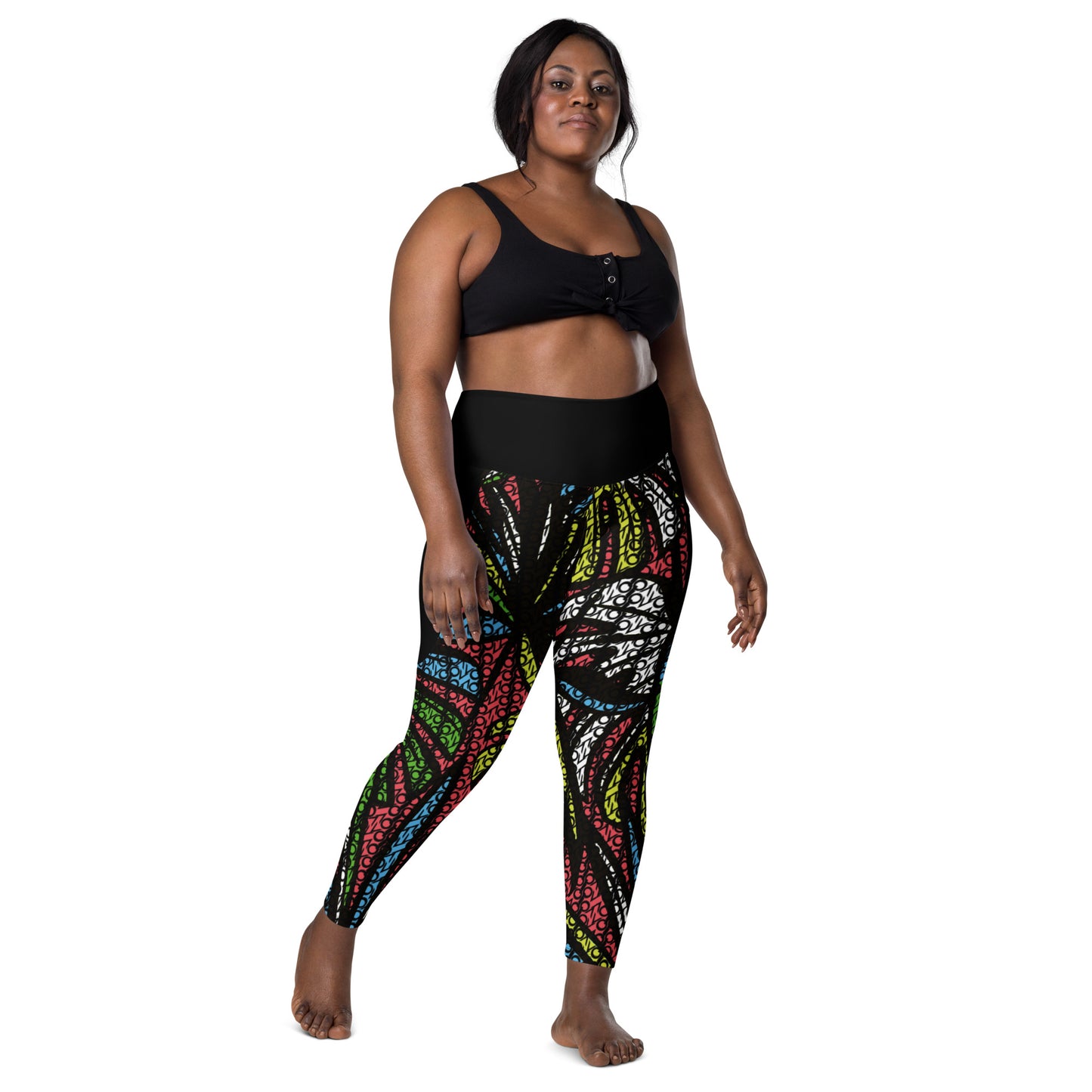 I.O.V-SPS23 AB Multi Leggings with pockets