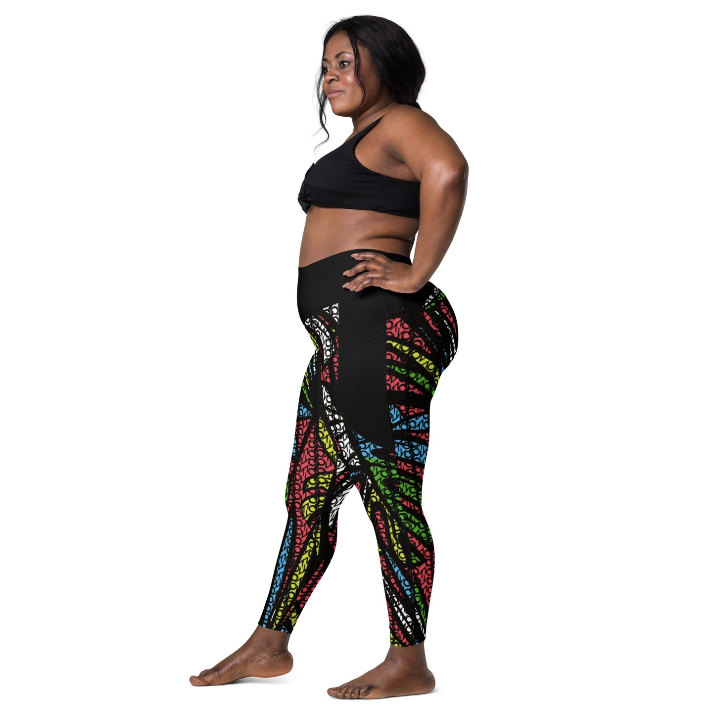 I.O.V-SPS23 AB Multi Leggings with pockets