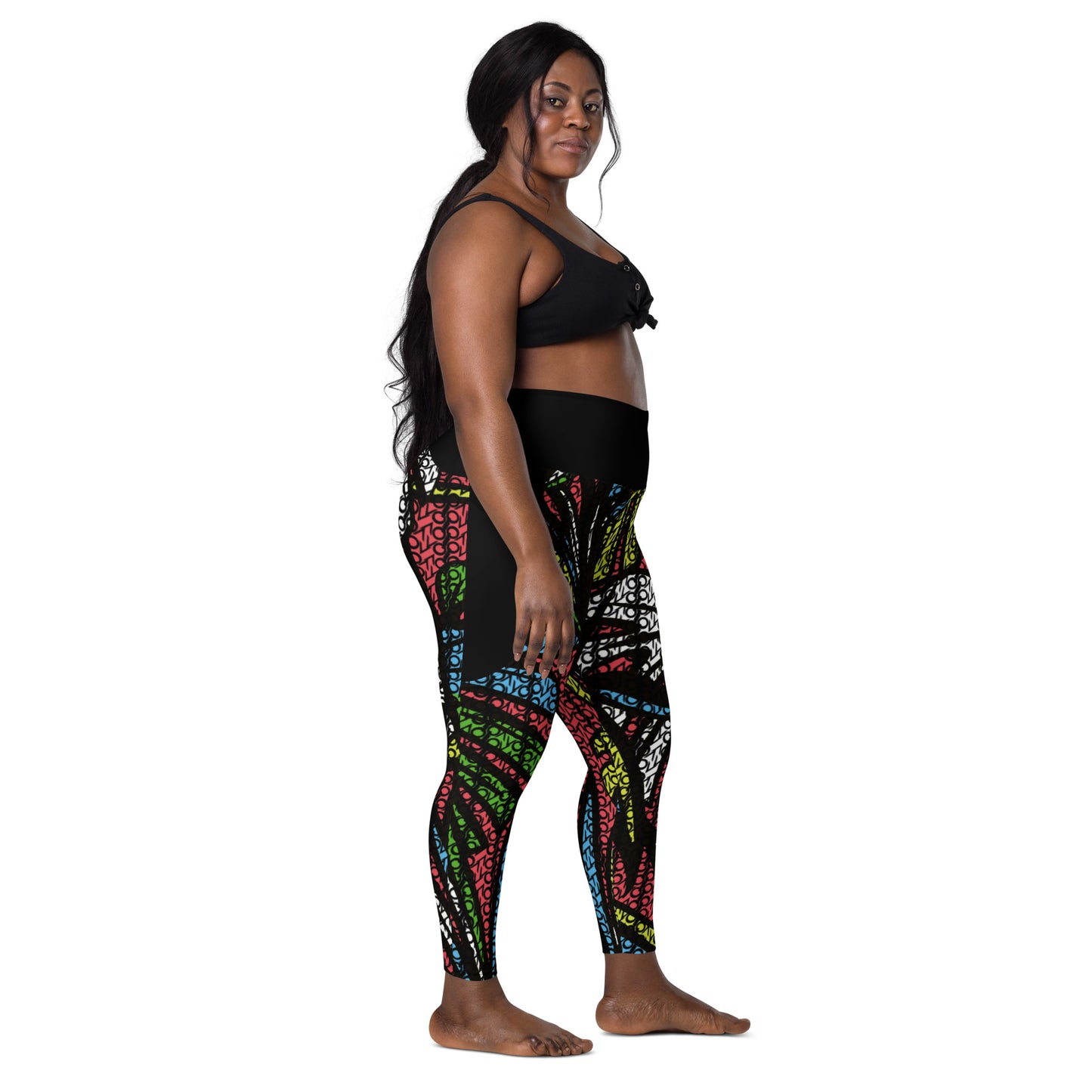 I.O.V-SPS23 AB Multi Leggings with pockets