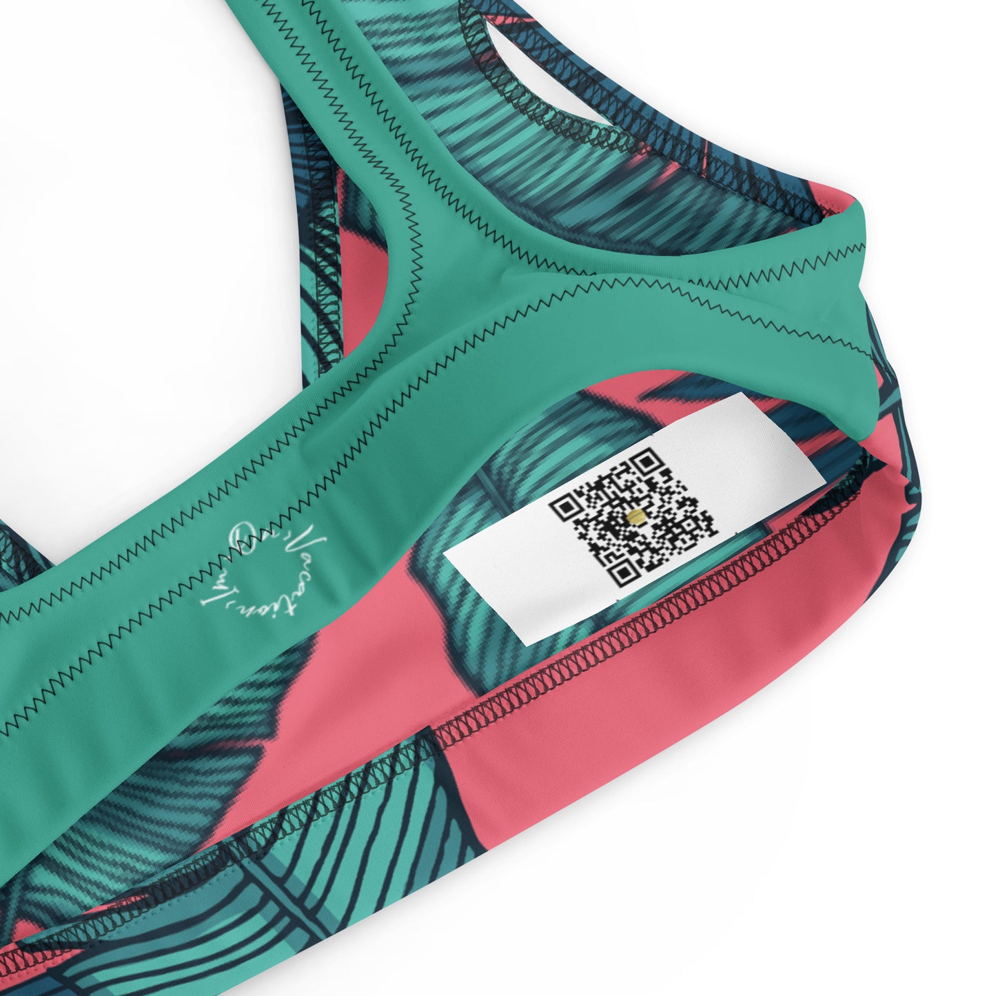 I.O.V-SPS24 Tropics P&G Recycled padded bikini top