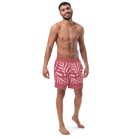 I.O.V-SPS24 TROPNK All-Over Print Recycled Swim Trunks