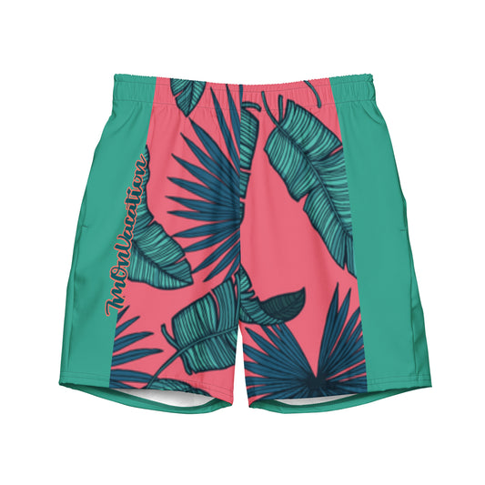 I.O.V-SPS24 Tropics All-Over Print Recycled Swim Trunks