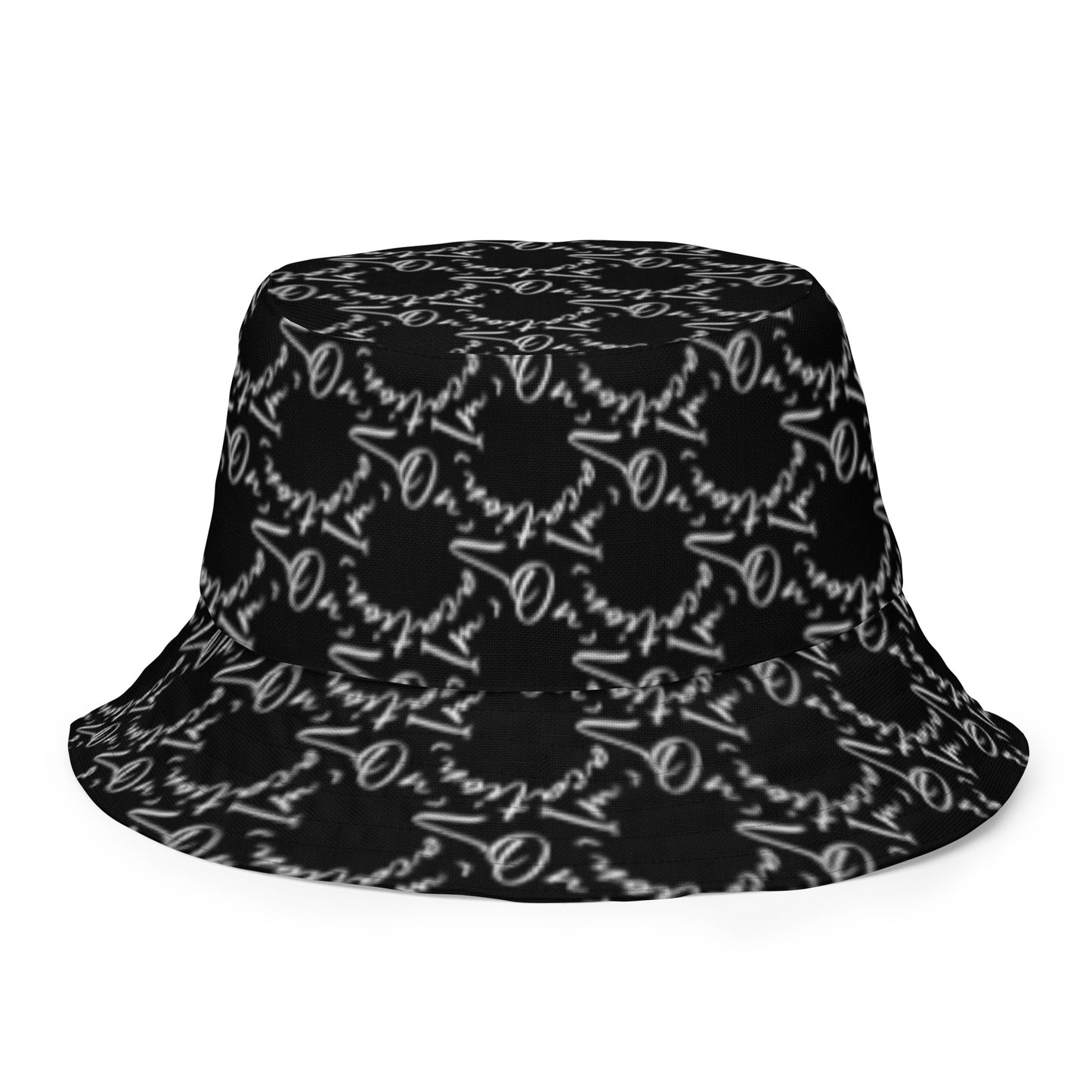 I.O.V-SPS24 Royalty B&W Reversible bucket hat